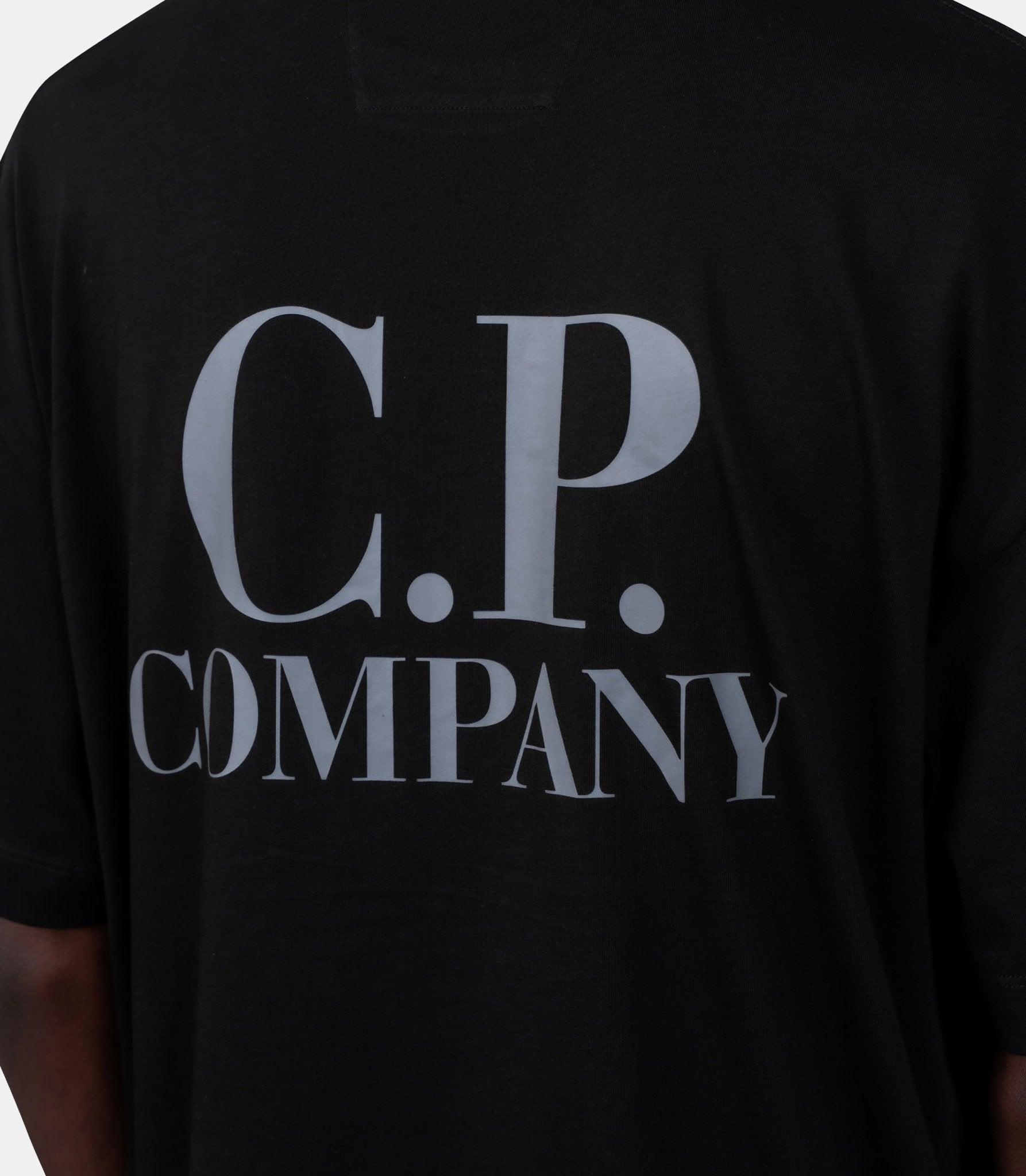 T-shirt à manches courtes logo - 20CMTS086A-005100W-999-S - C.p. company