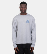 T-shirt à manches longues carne world tour - SS26LT0603-melange-grey-S - Carne bollente