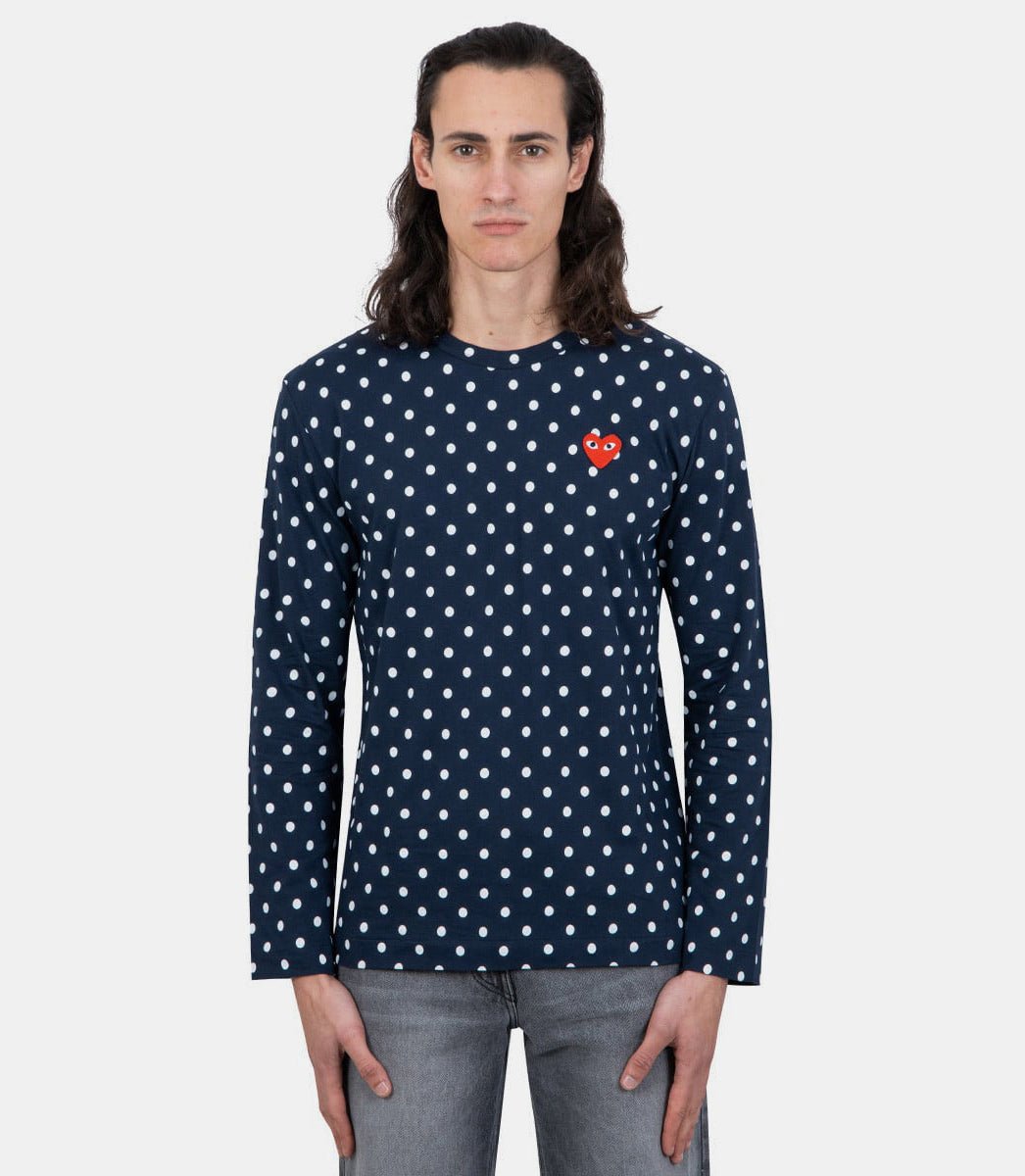 T-shirt à manches longues dotAZ - T166 - 051 - 2 - SComme des garçons play