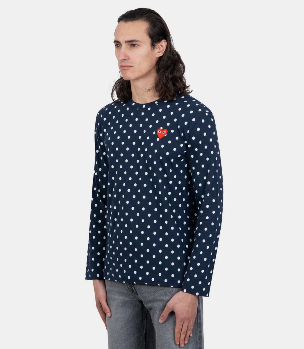 T-shirt à manches longues dotAZ - T166 - 051 - 2 - SComme des garçons play