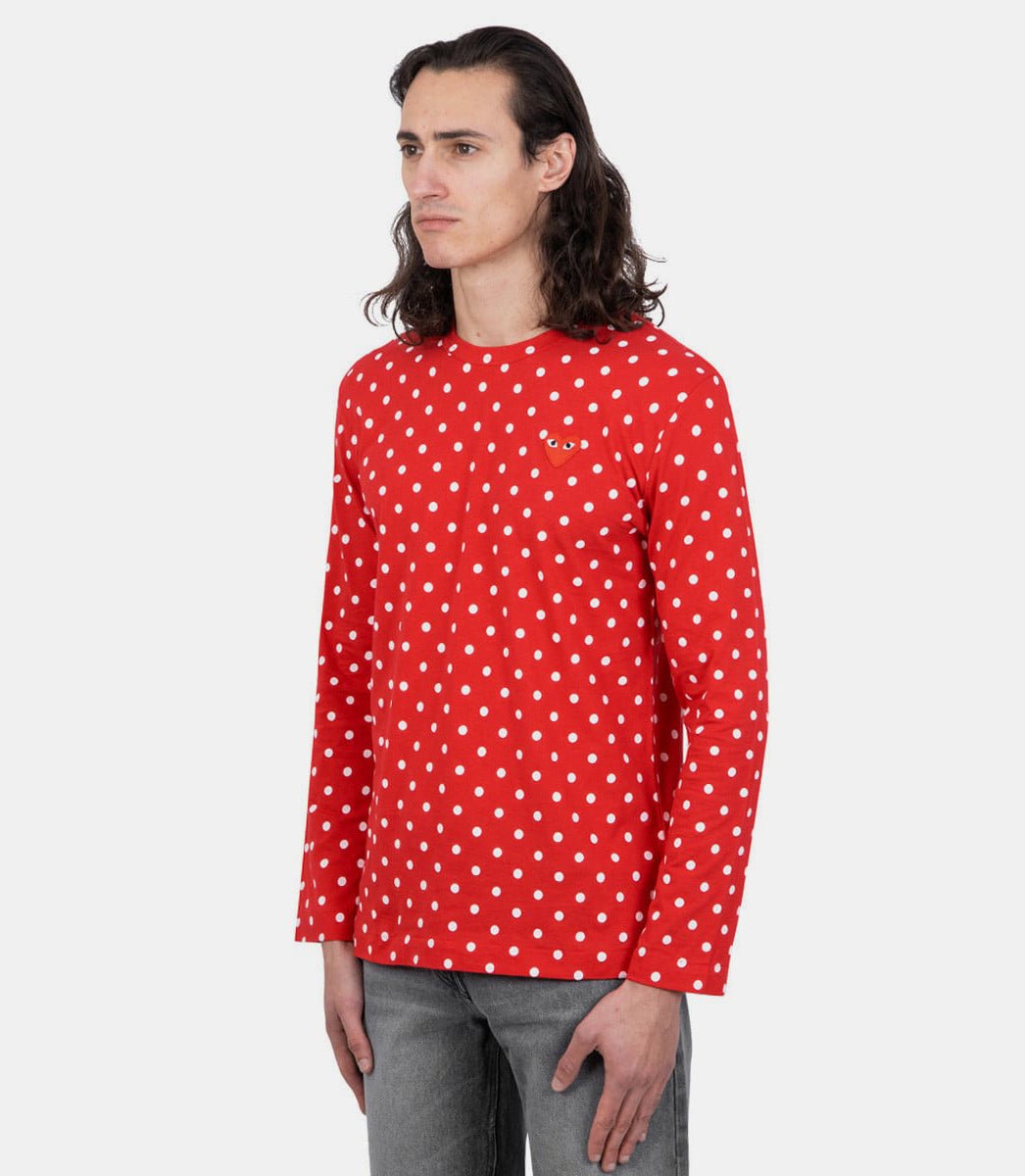 T-shirt à manches longues dotAZ - T166 - 051 - 3 - SComme des garçons play