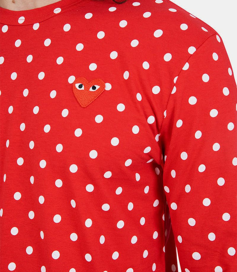 T-shirt à manches longues dotAZ - T166 - 051 - 3 - SComme des garçons play