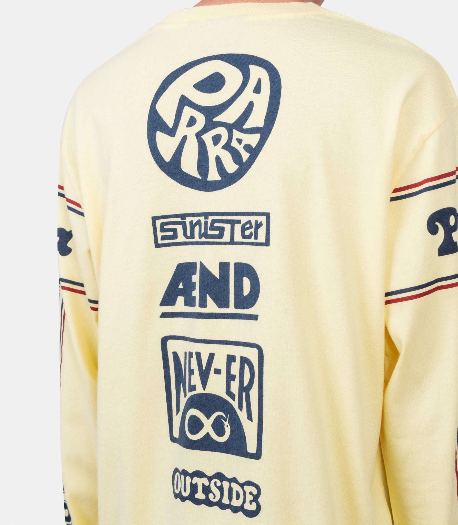 T-shirt à manches longues never sinister - 55265-S - By parra