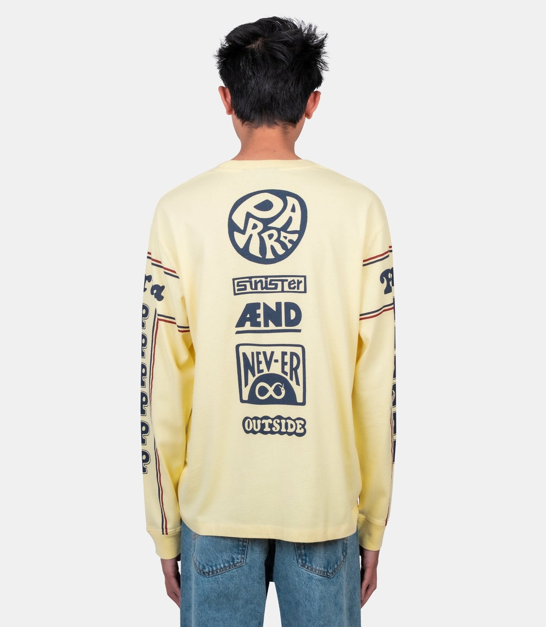 T-shirt à manches longues never sinister - 55265-S - By parra