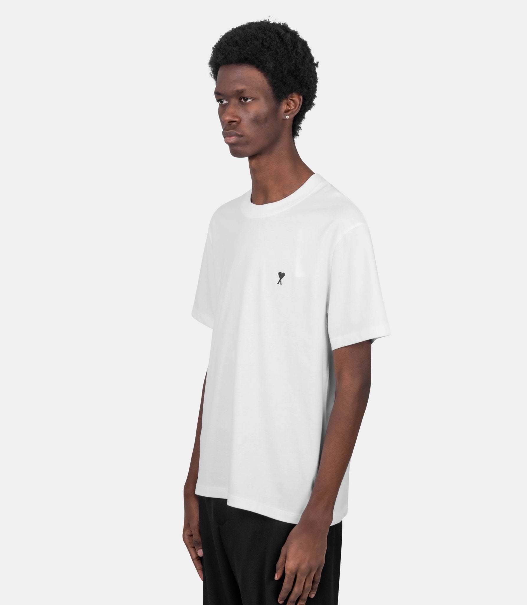 T-shirt ami de coeur - HTS346.724-100-S - Ami paris