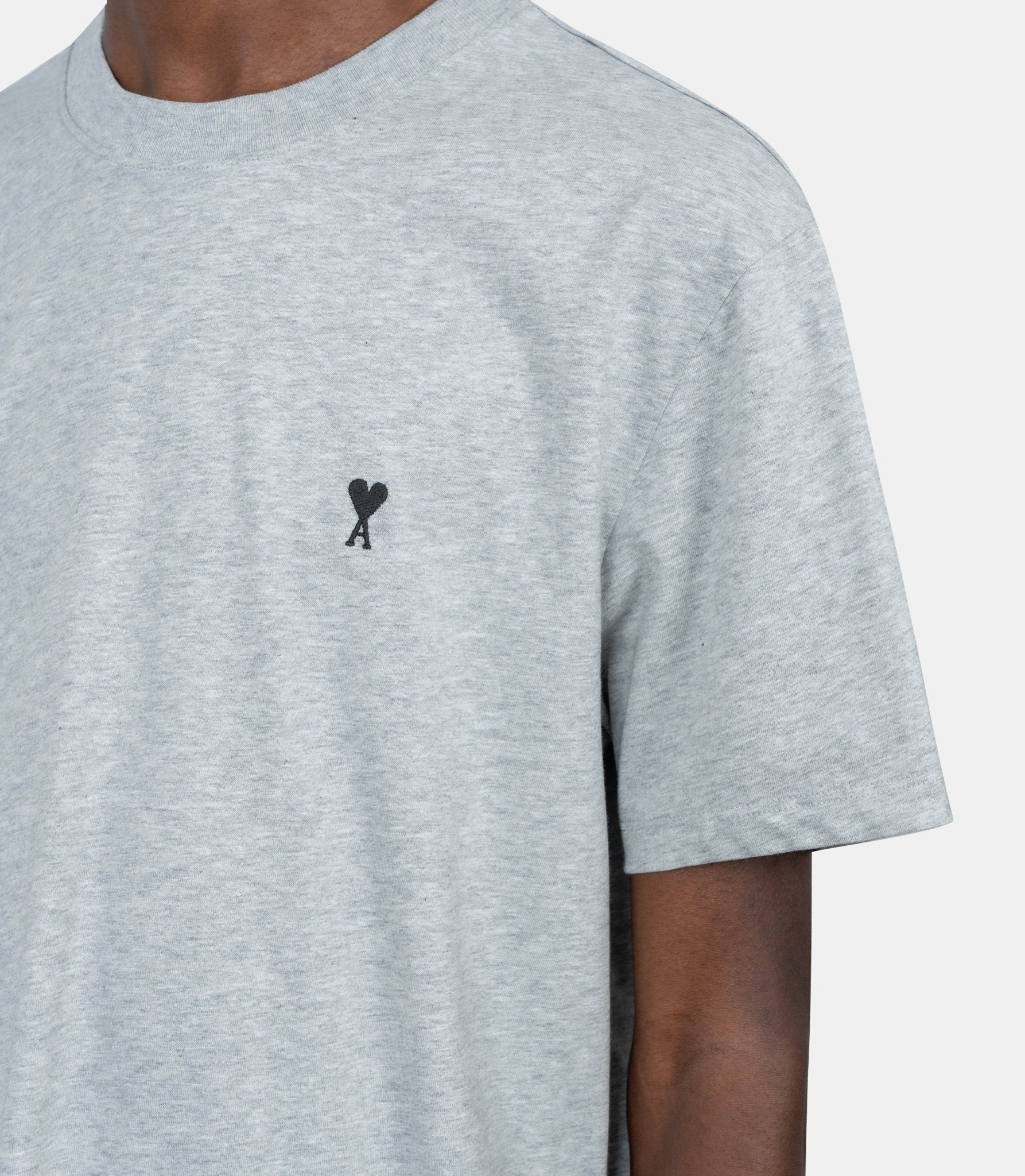 T-shirt ami de coeur contraste - HTS346.724.0951 - S - Ami paris