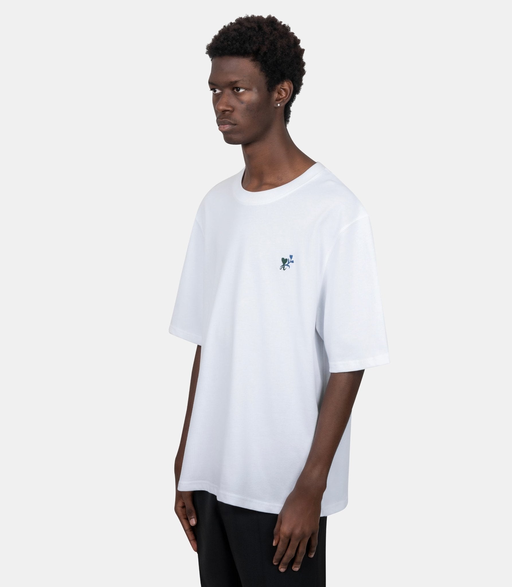 T-shirt ami de cœur tulipe-UTS418.JE0260.100-XS-Ami paris