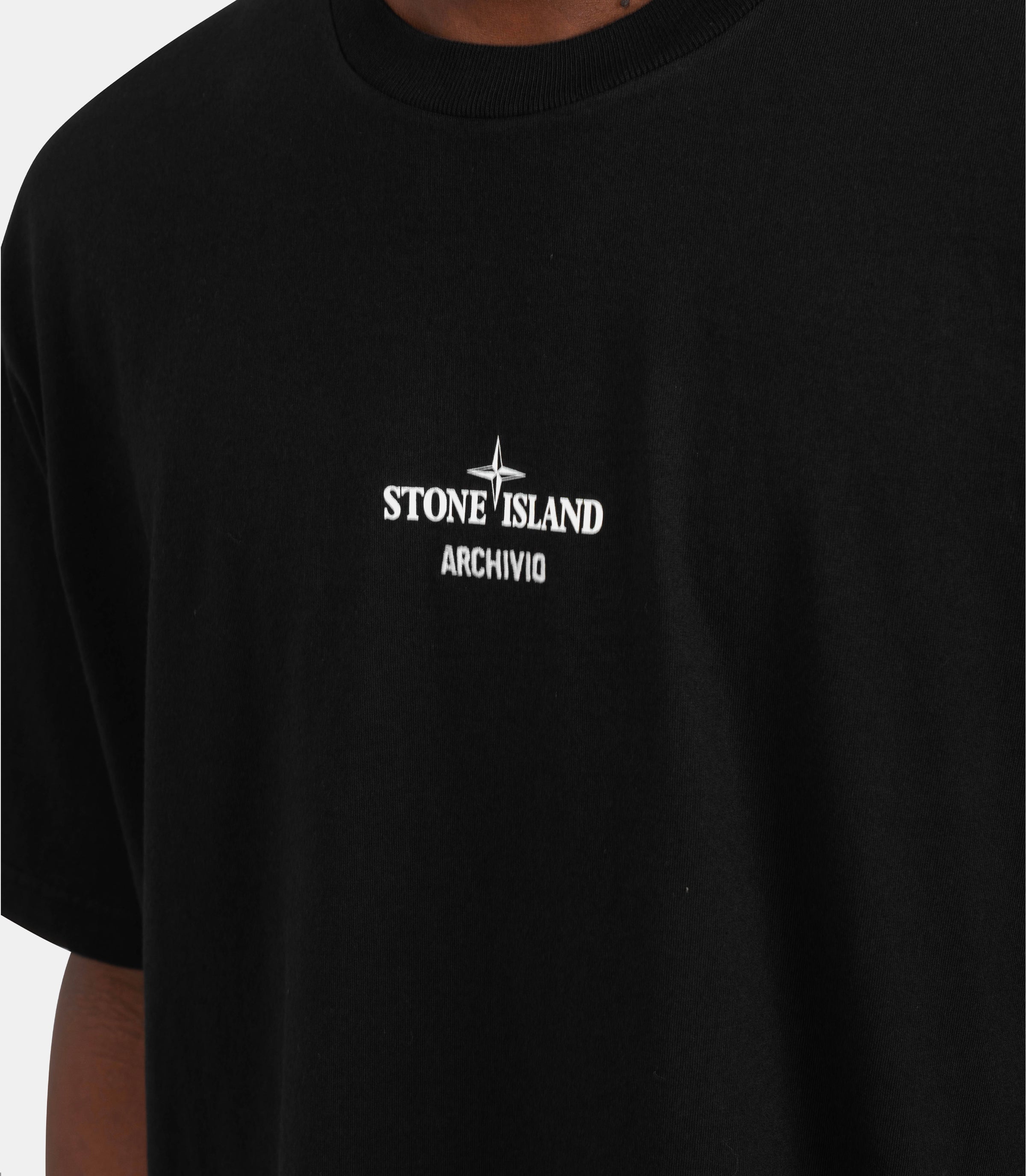T-shirt archivio "gesso"K1S152100037 - S0091 - V0029 - SStone island