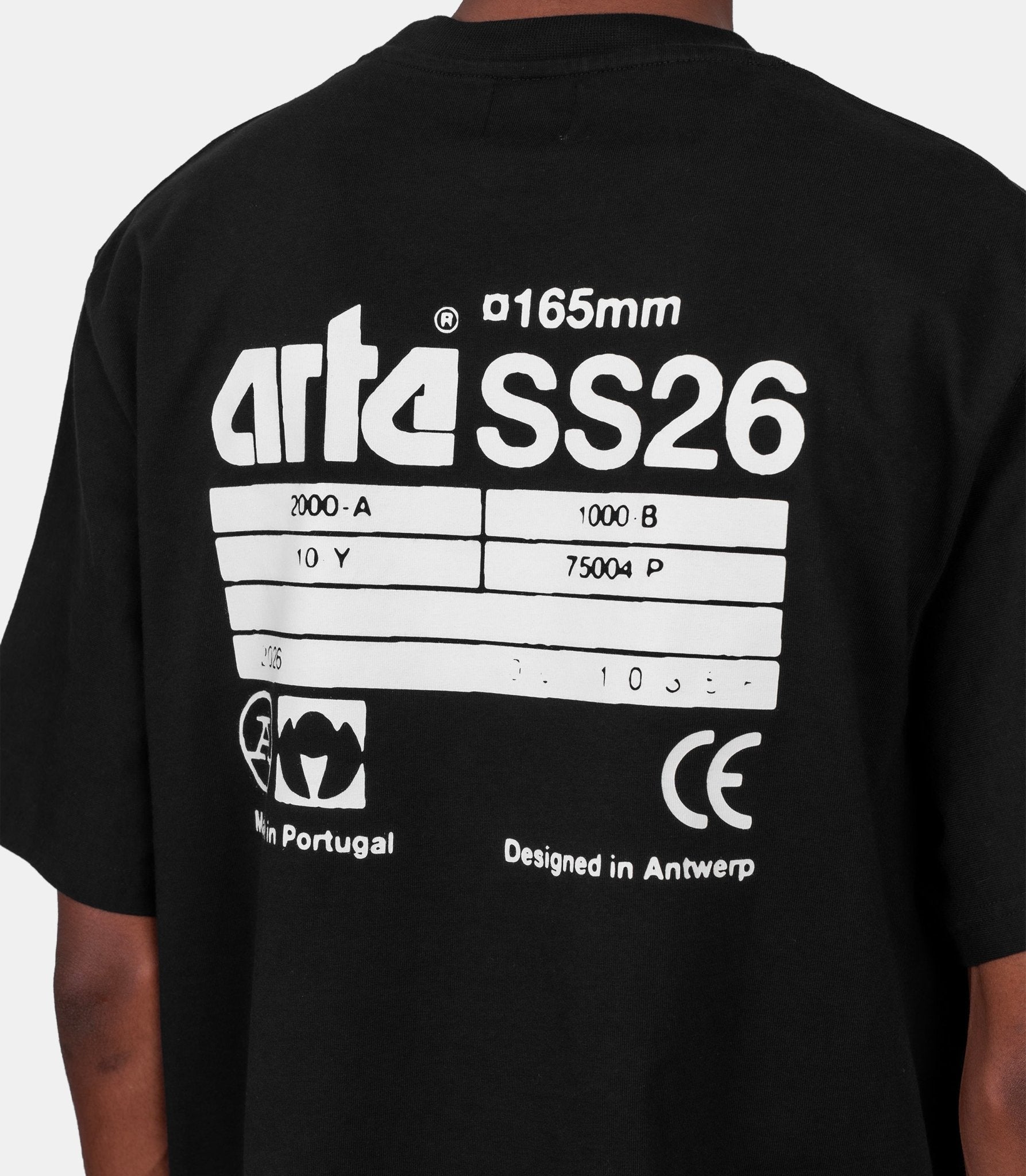 T-shirt back - SS26-103T-XS - Arte