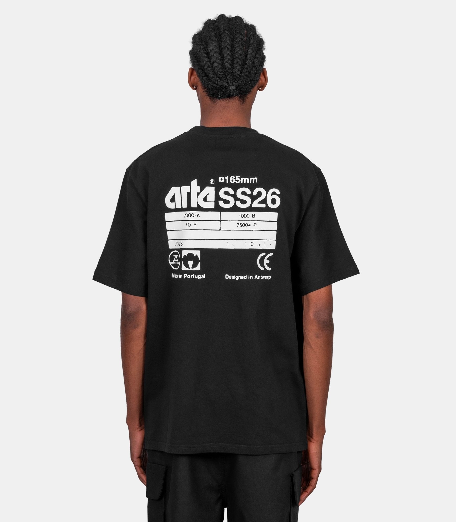 T-shirt back - SS26-103T-XS - Arte