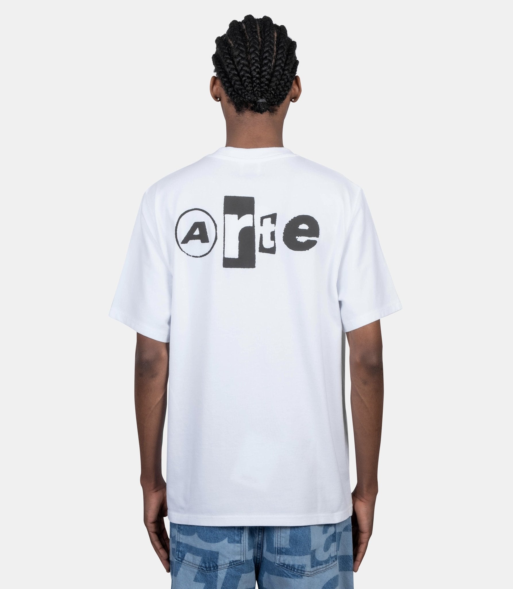 T-shirt back collage - SS26-100T-XS - Arte