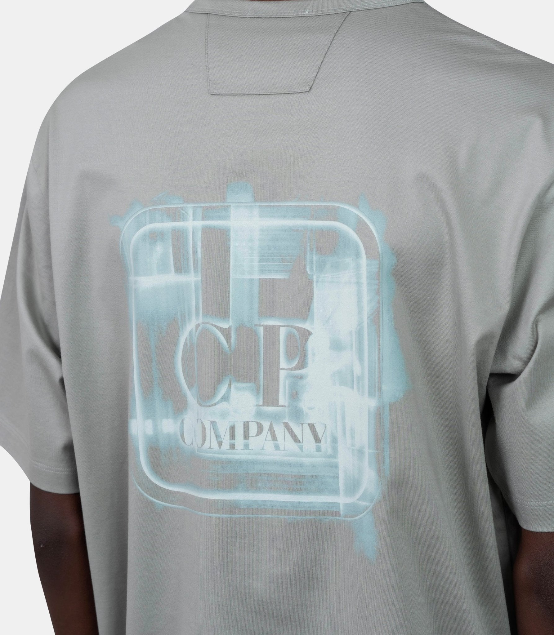 T-shirt badge - 20CLTS055A-006370W-936-S - C.p. company metropolis series