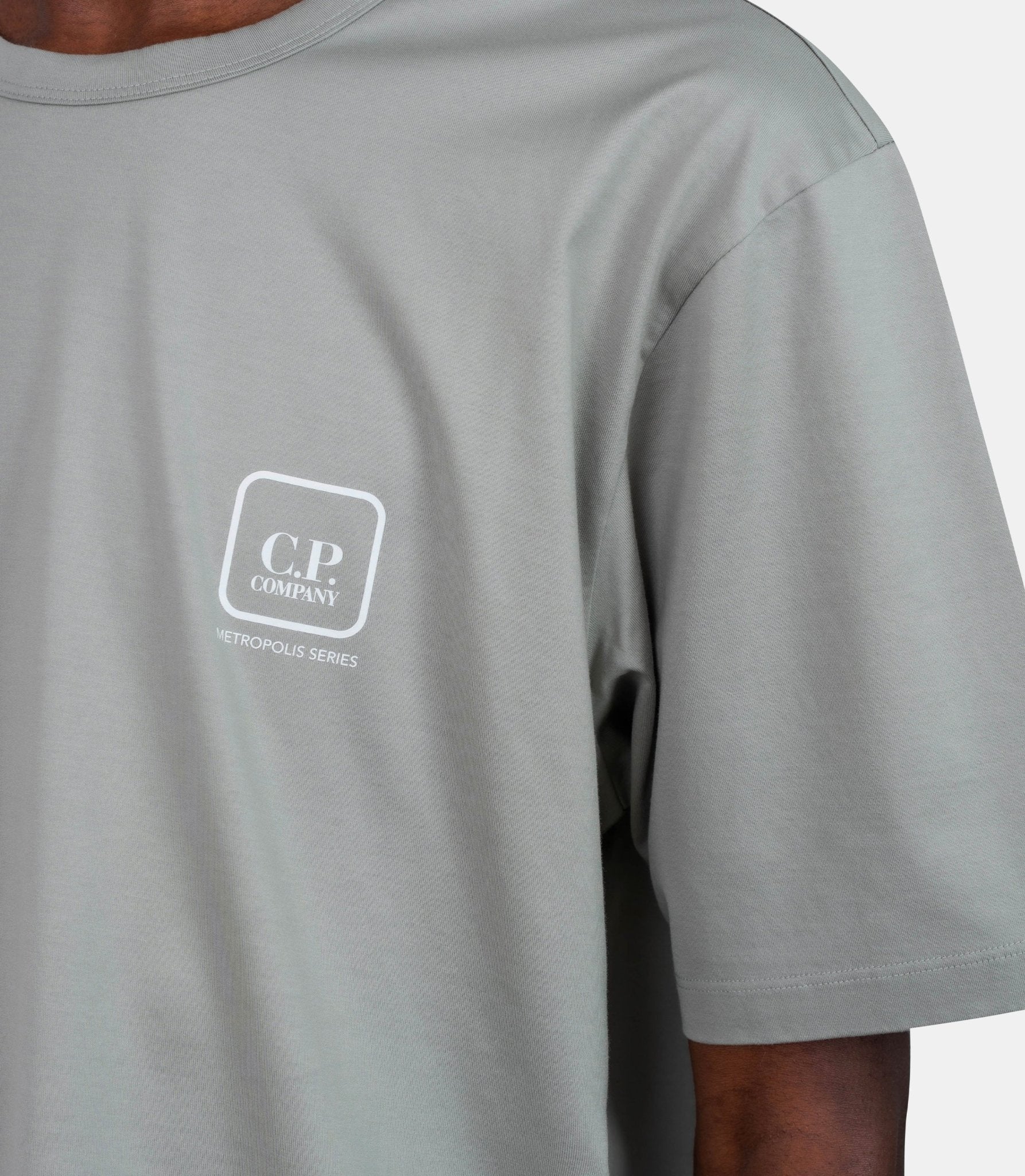 T-shirt badge - 20CLTS055A-006370W-936-S - C.p. company metropolis series