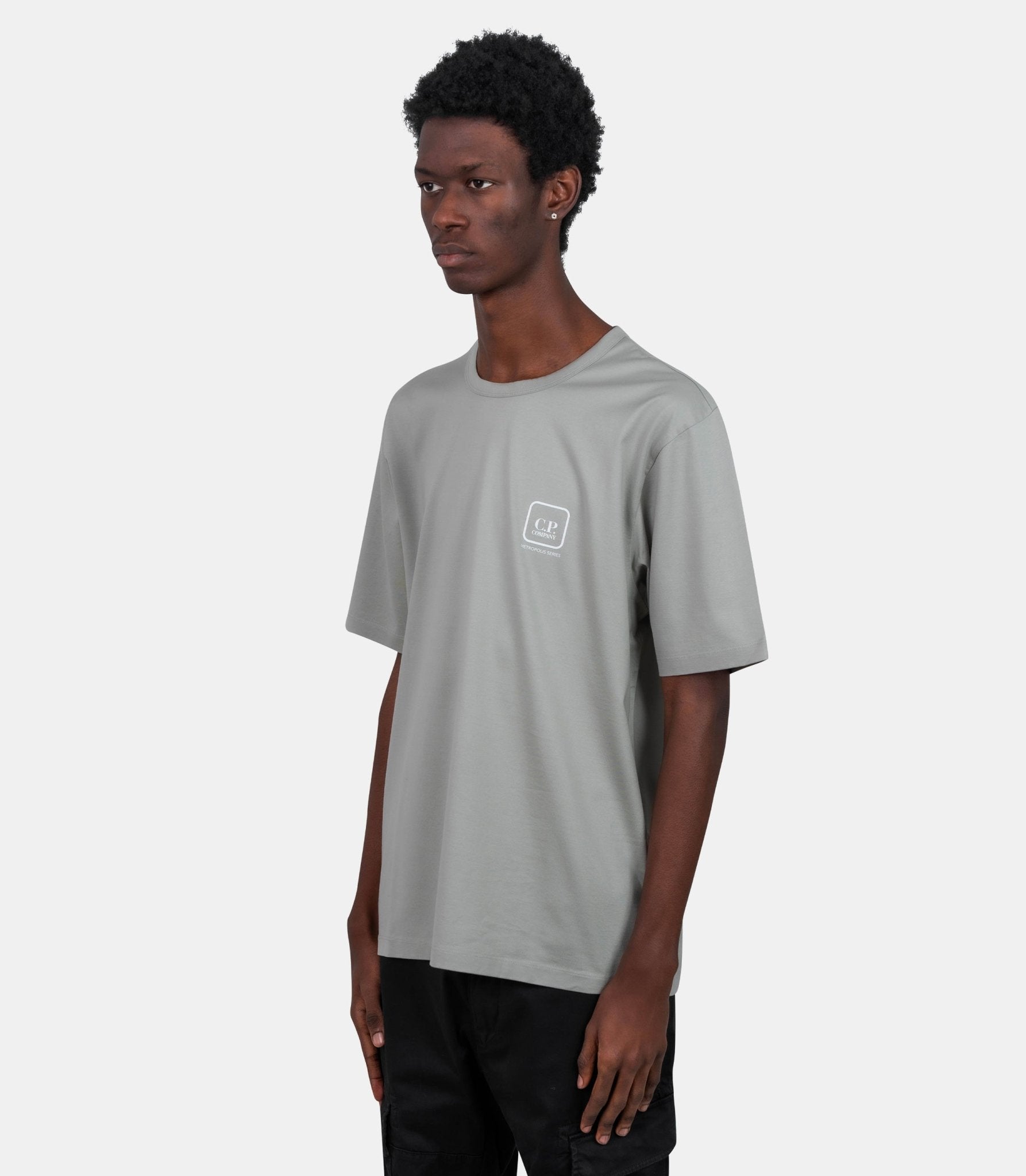 T-shirt badge - 20CLTS055A-006370W-936-S - C.p. company metropolis series