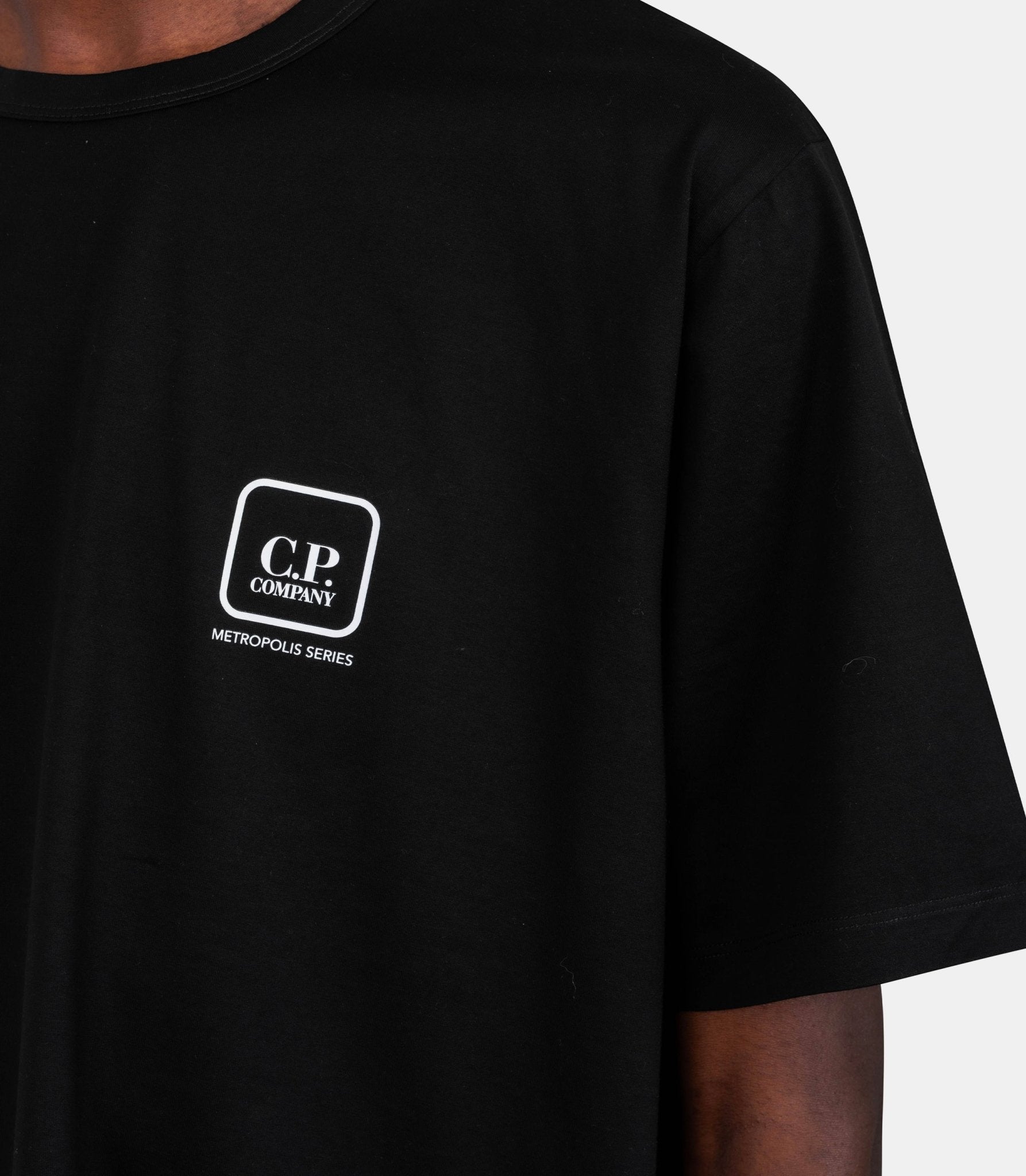 T-shirt badge - 20CLTS055A-006370W-999-XS - C.p. company metropolis series