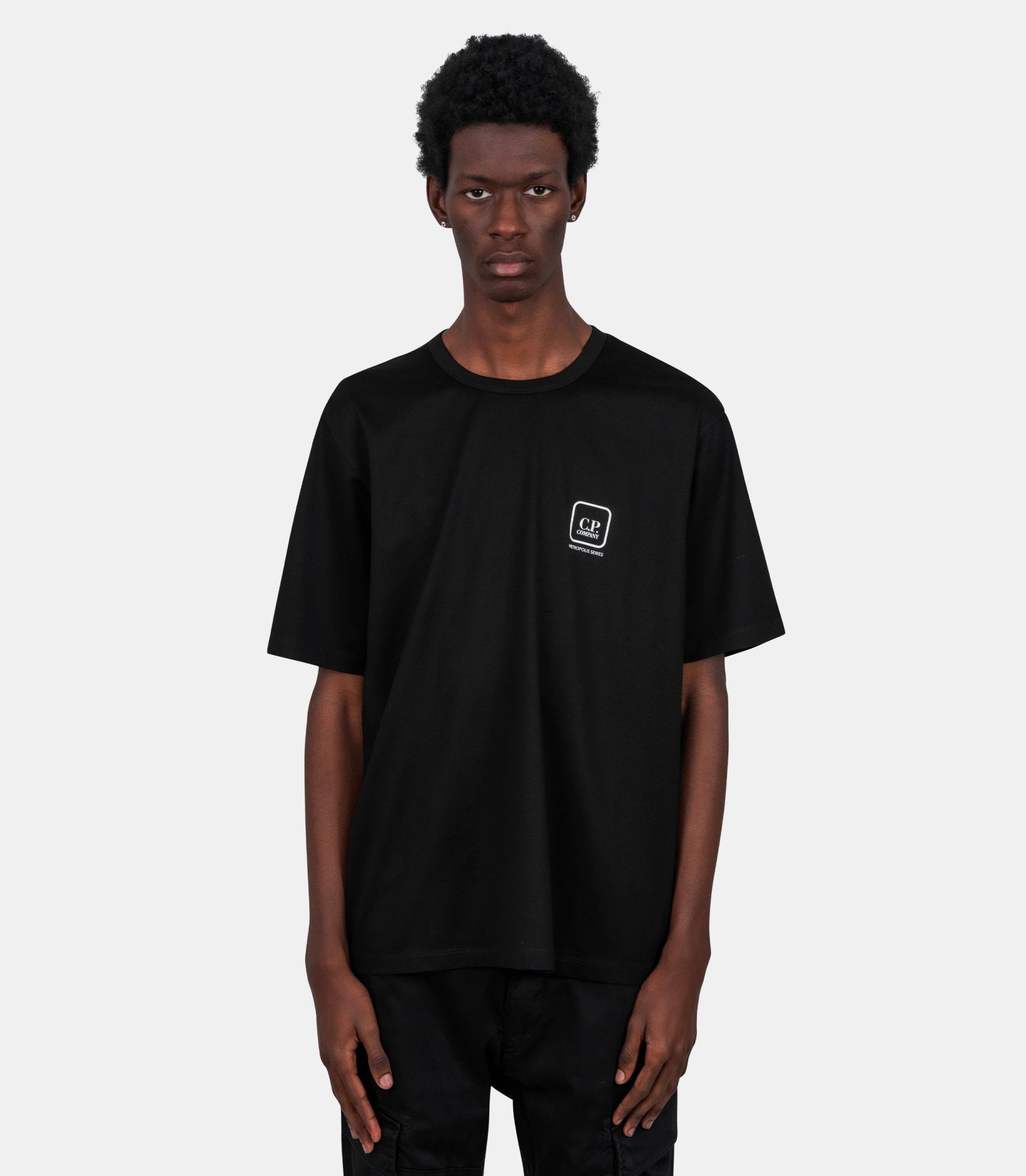T-shirt badge - 20CLTS055A-006370W-999-XS - C.p. company metropolis series
