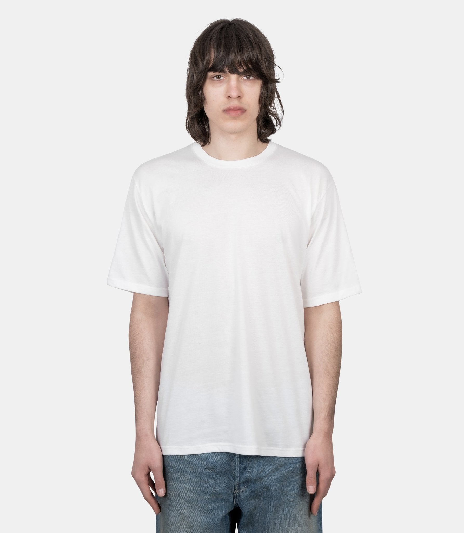 T-shirt basique - ST.1504-OFFWHITE-XS - Ssstein