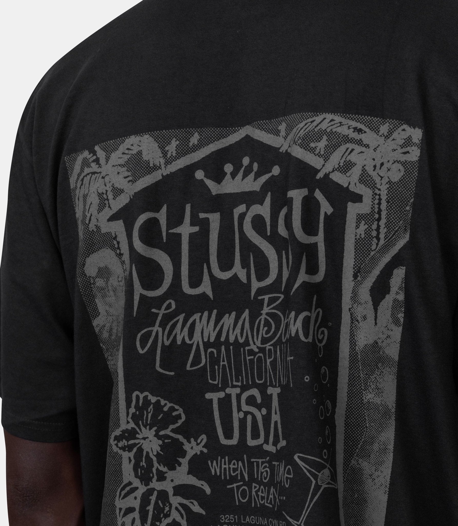 T-shirt beachhouse pigment dyed - 1905141 - 0001 - S - Stüssy