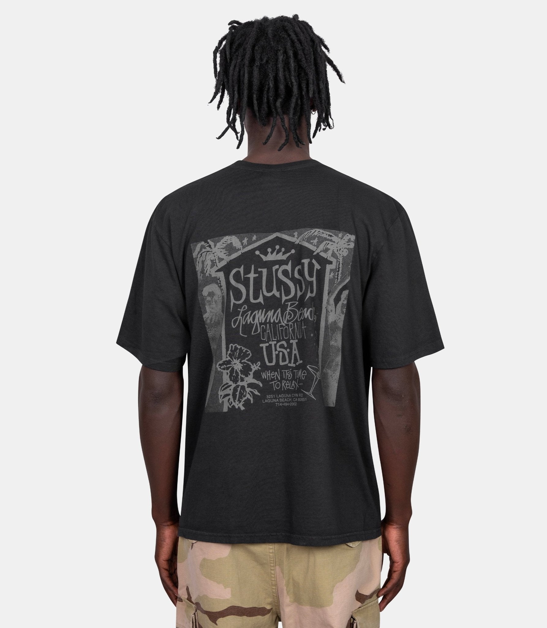 T-shirt beachhouse pigment dyed - 1905141 - 0001 - S - Stüssy