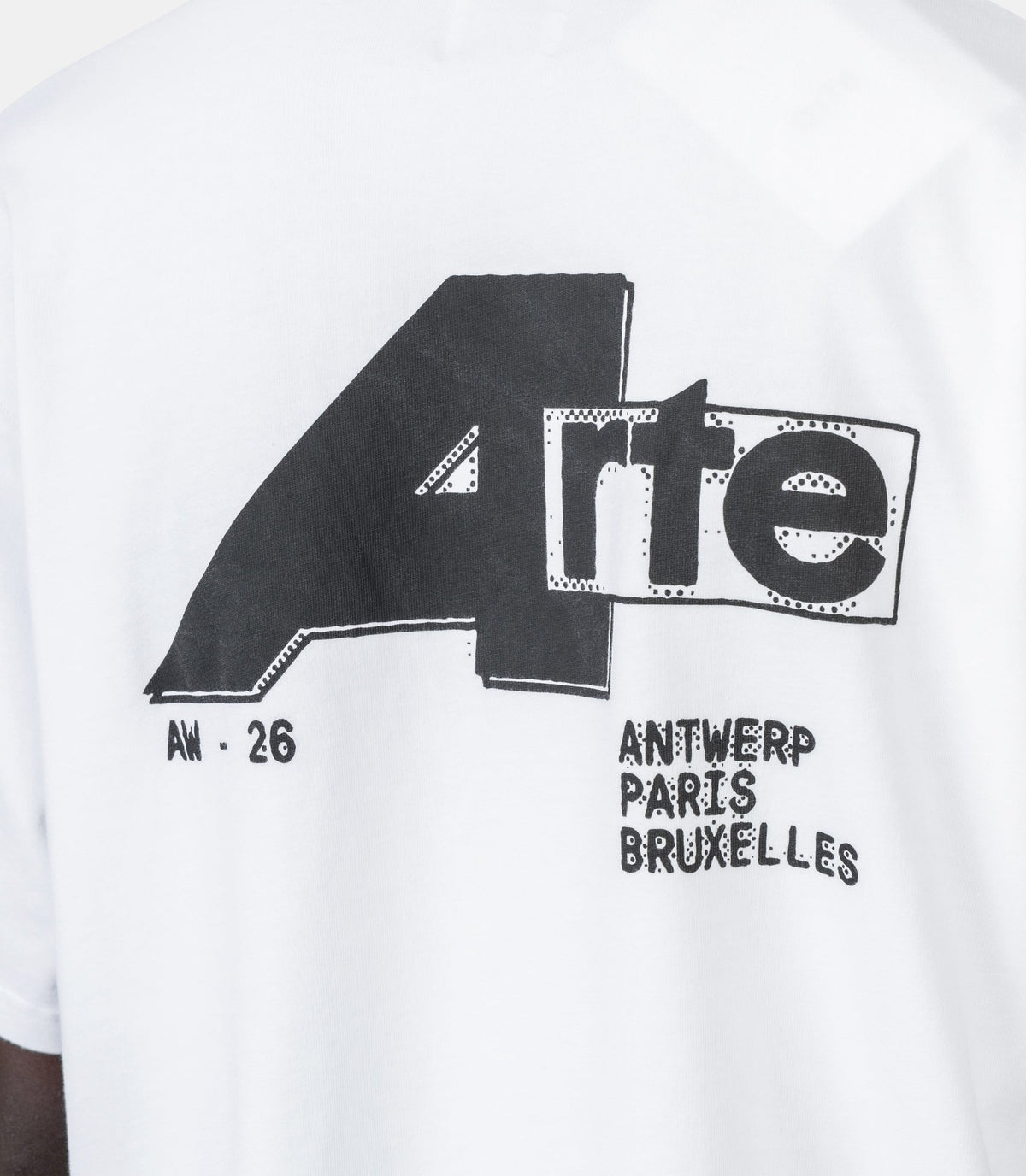 T-shirt big a-AW26-141T-100-XS-Arte