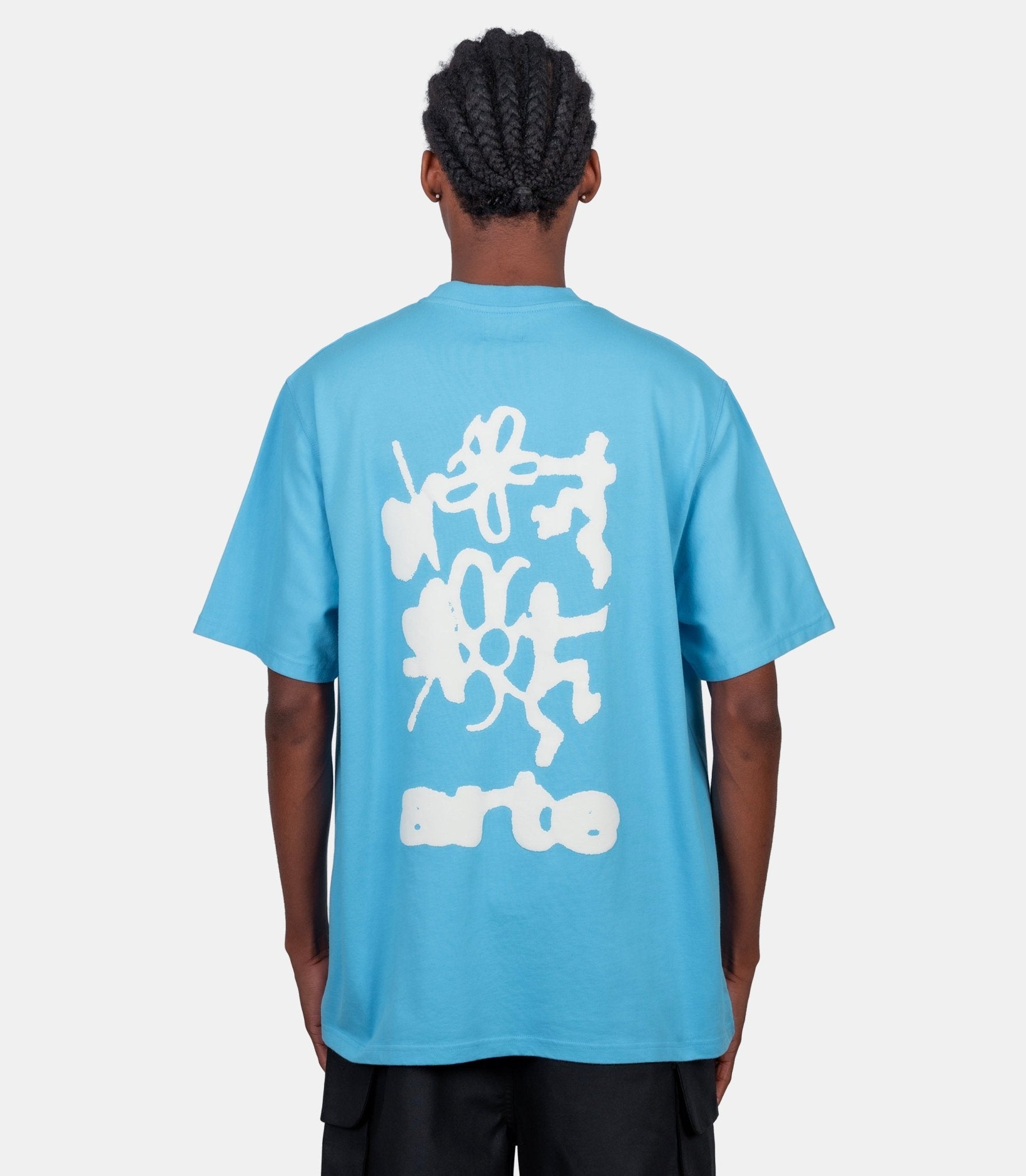 T-shirt blurry back print - SS26-101T-B-XS - Arte
