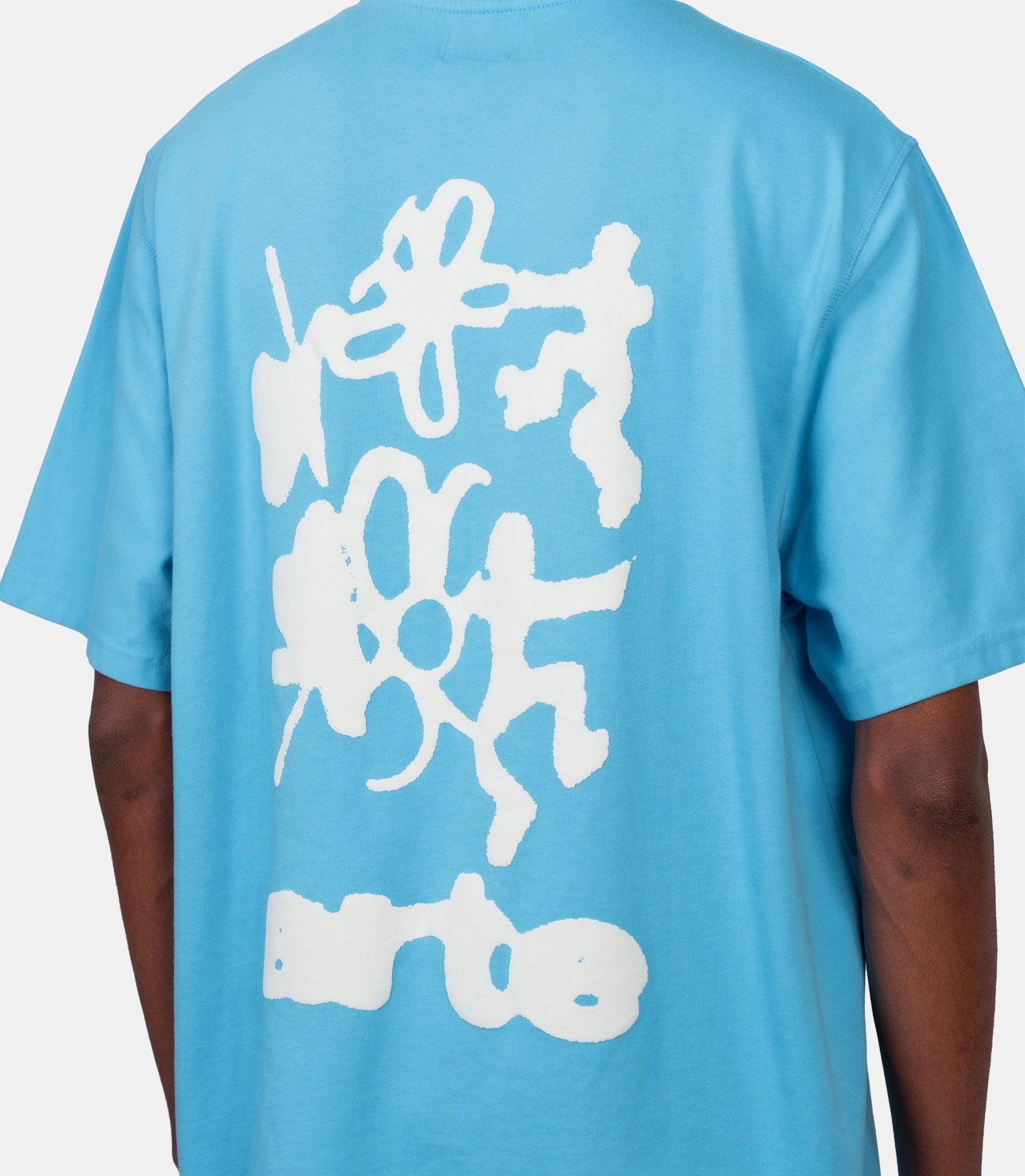 T-shirt blurry back print - SS26-101T-B-XS - Arte