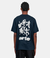T-shirt blurry back print - SS26-101T-XS - Arte