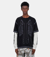 T-shirt bones waffle x vanson - AWK - FW25 - TP008 - S - Awake ny