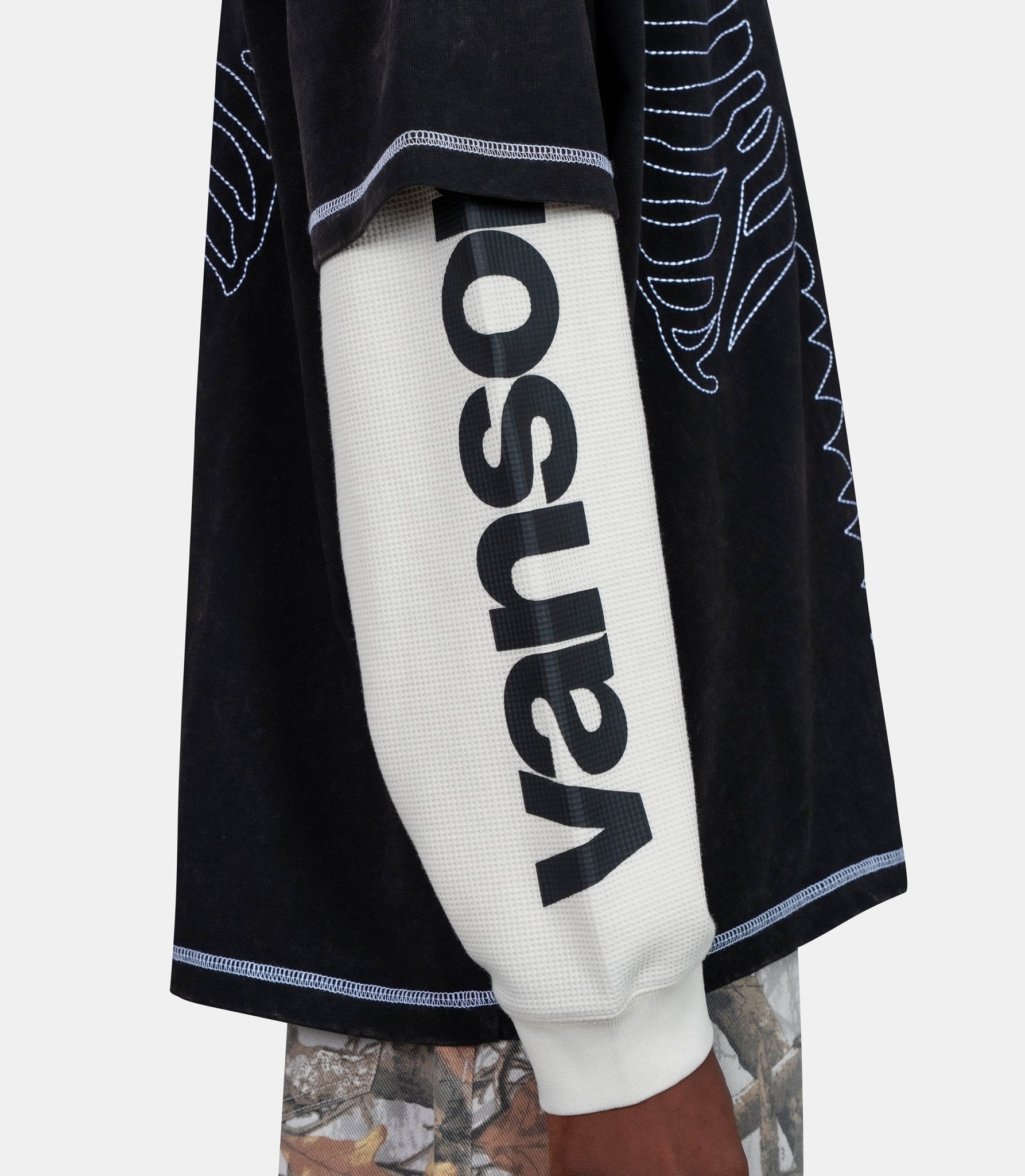 T-shirt bones waffle x vanson - AWK - FW25 - TP008 - S - Awake ny