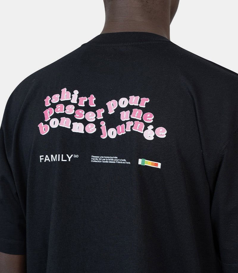 T-shirt bonne journéeFAMILY3.0 - BONNEJOURNEE - SS24 - XSFamily3.0