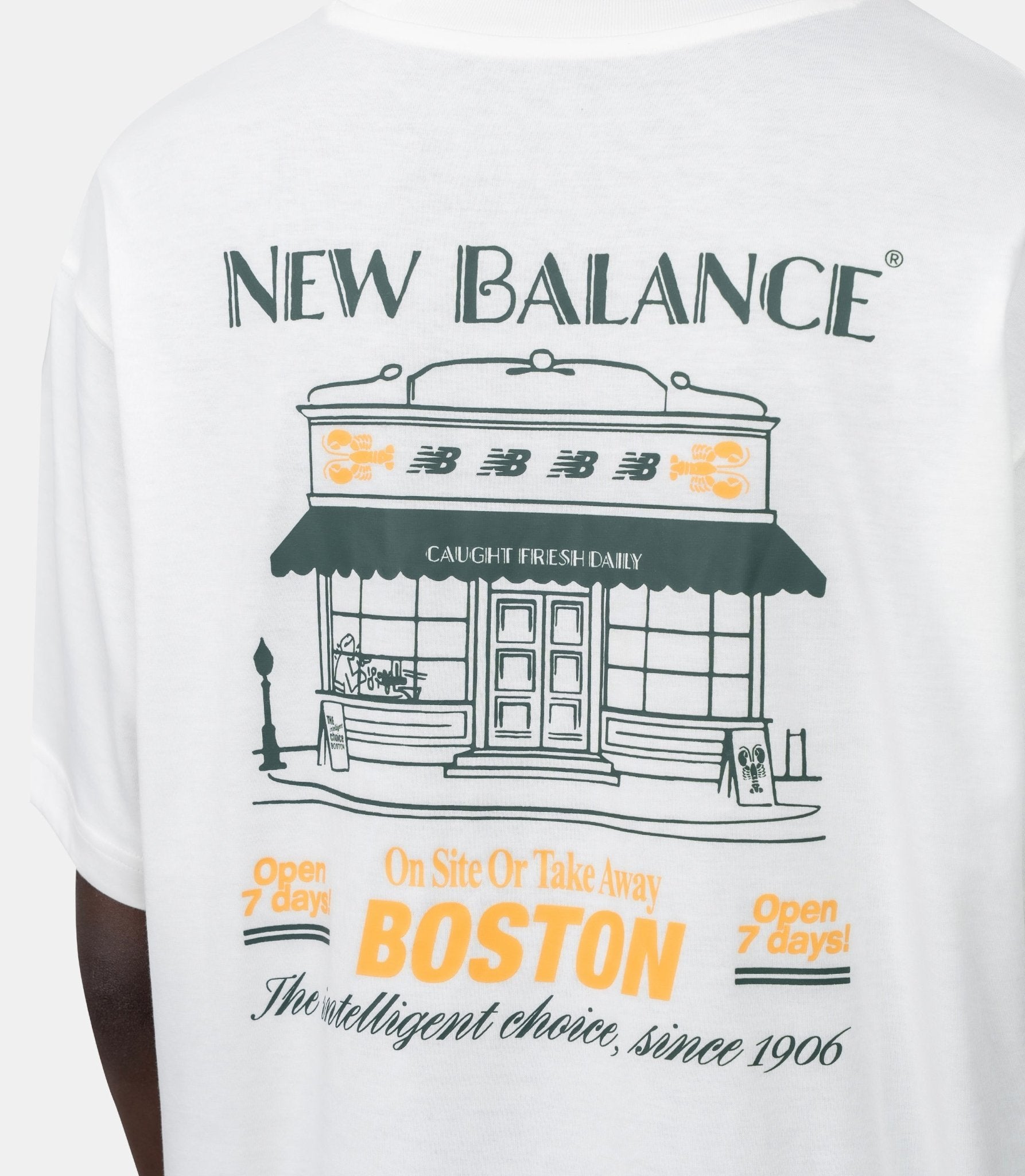 T-shirt boston-MT62S7YP-SST-S-New balance
