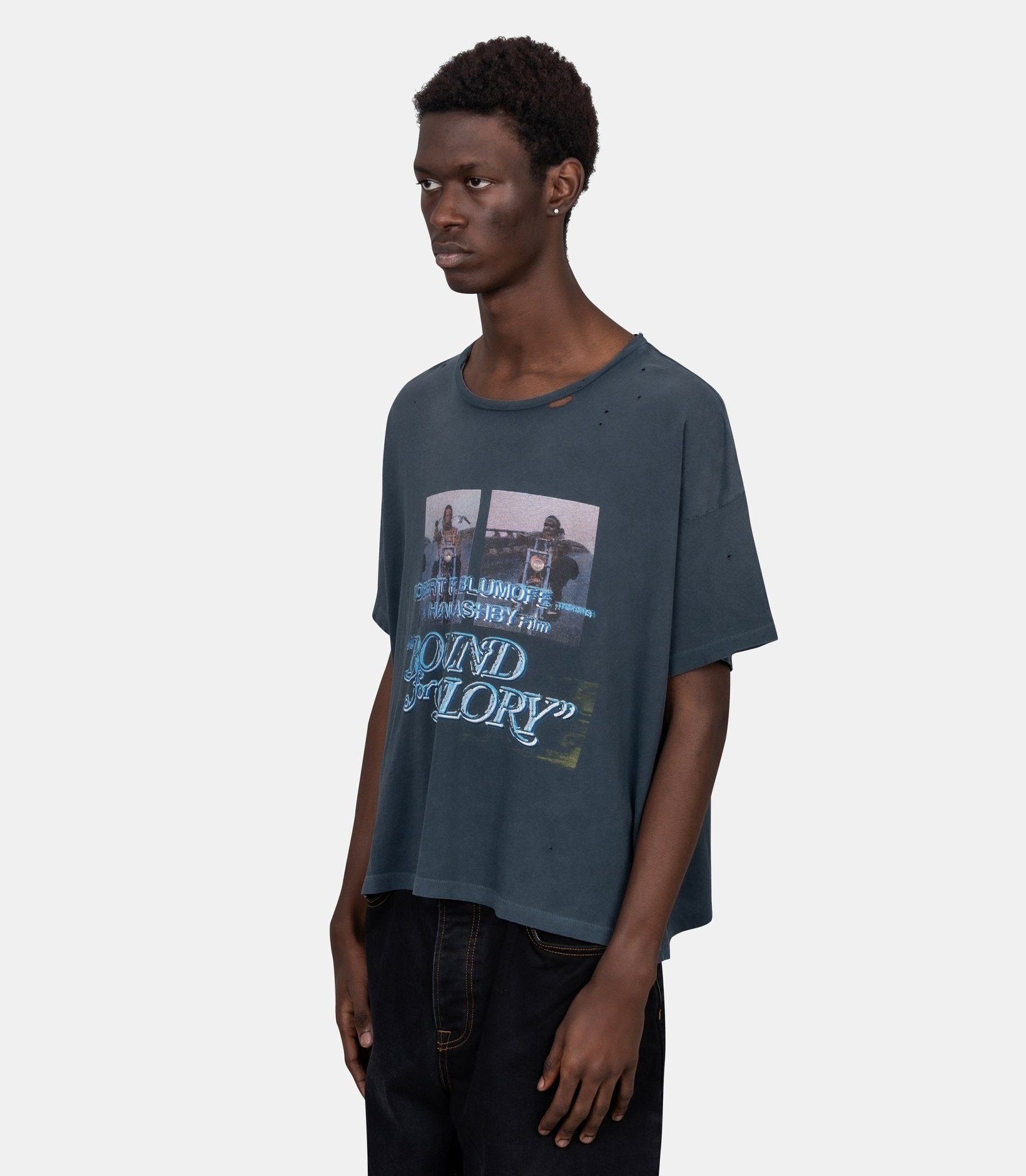 T-shirt bound glory - 2U001Q1010VBK-S - Paly hollywood