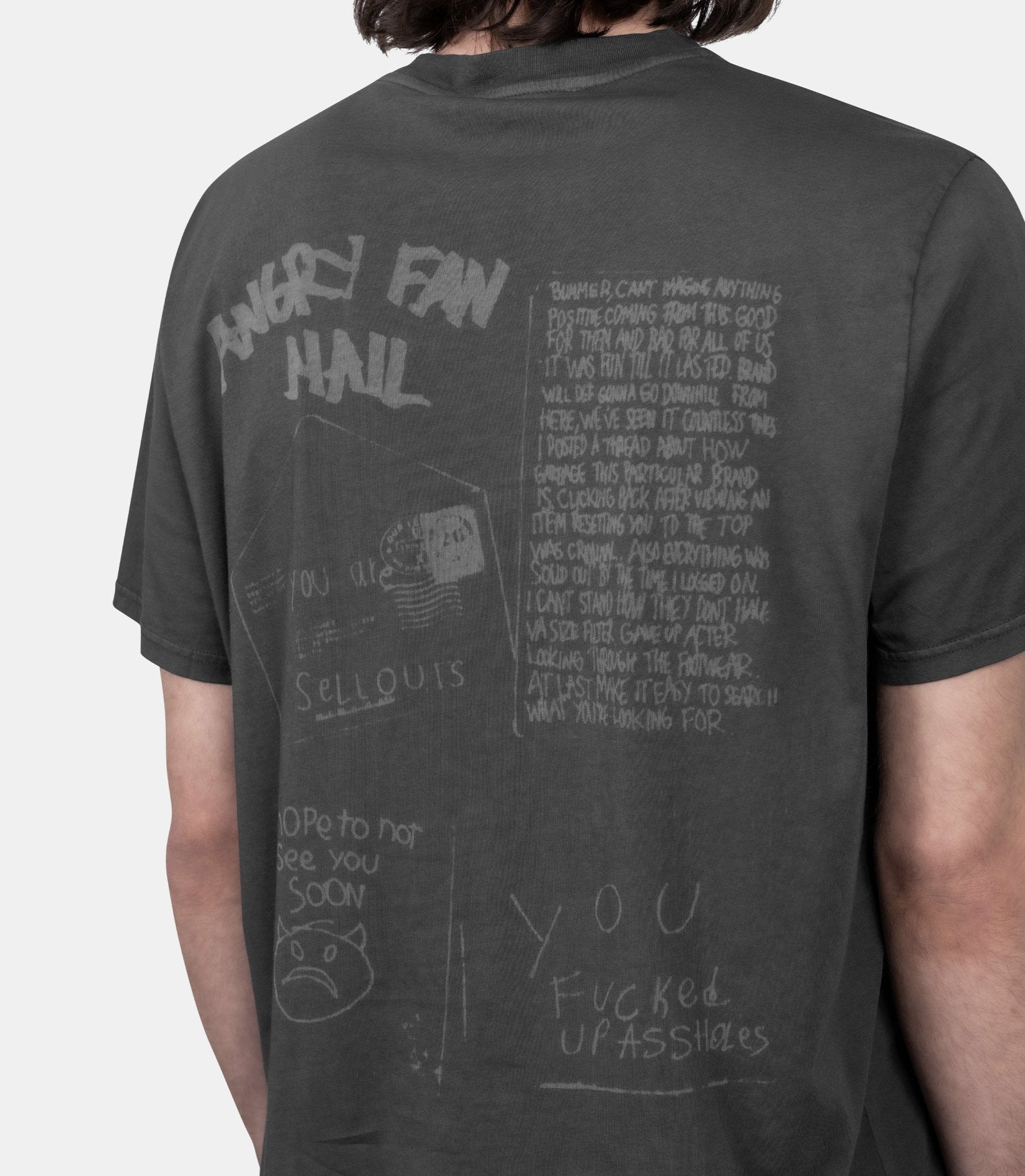 T-shirt box angry fan mail - M2266BA-46 - Our legacy