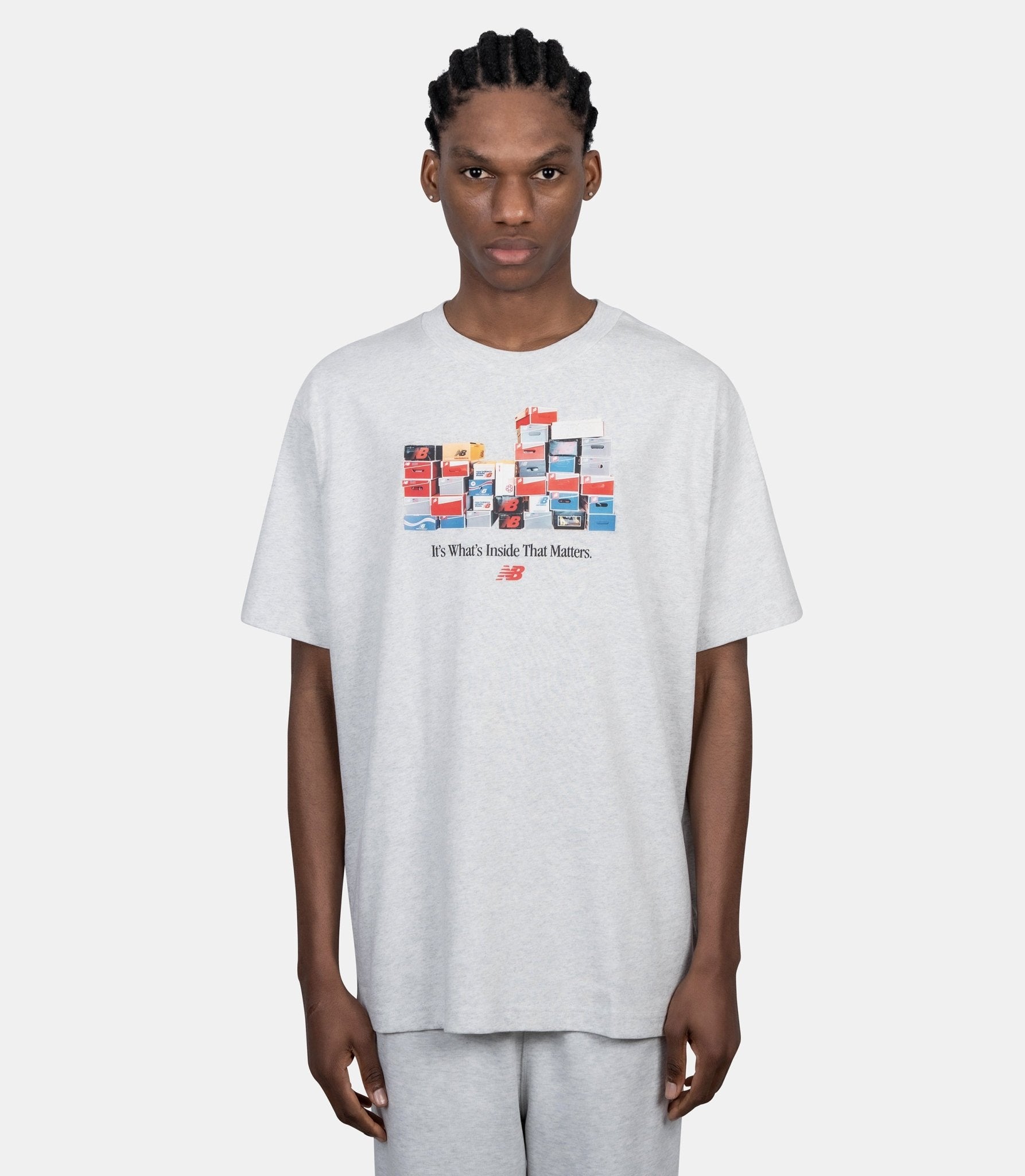 T-shirt boxes - MT61H0DX-AHH-S - New balance