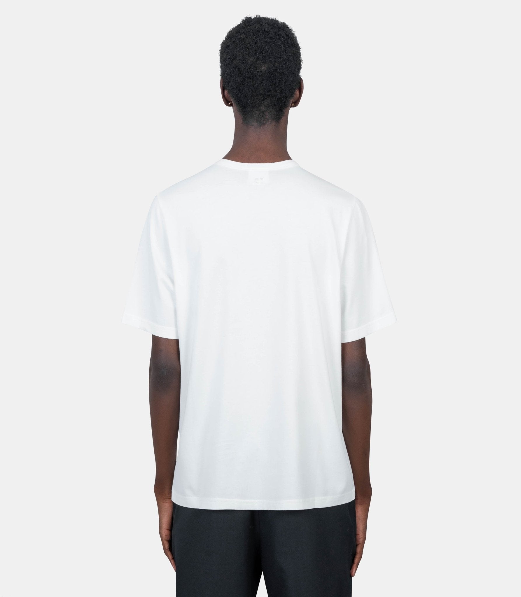 T-shirt brodé - 325JTS206JS0233 - 0001 - S - Courrèges