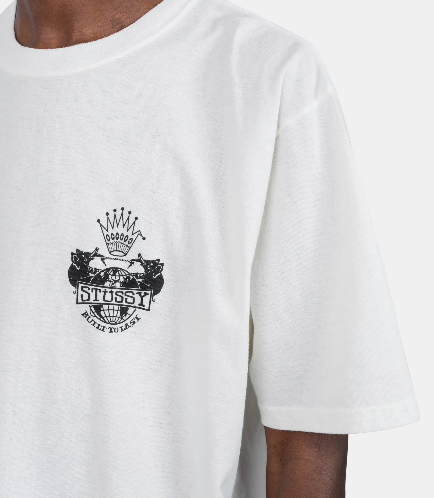 T-shirt built to last pigment dyed - 1905125-1002-S - Stüssy