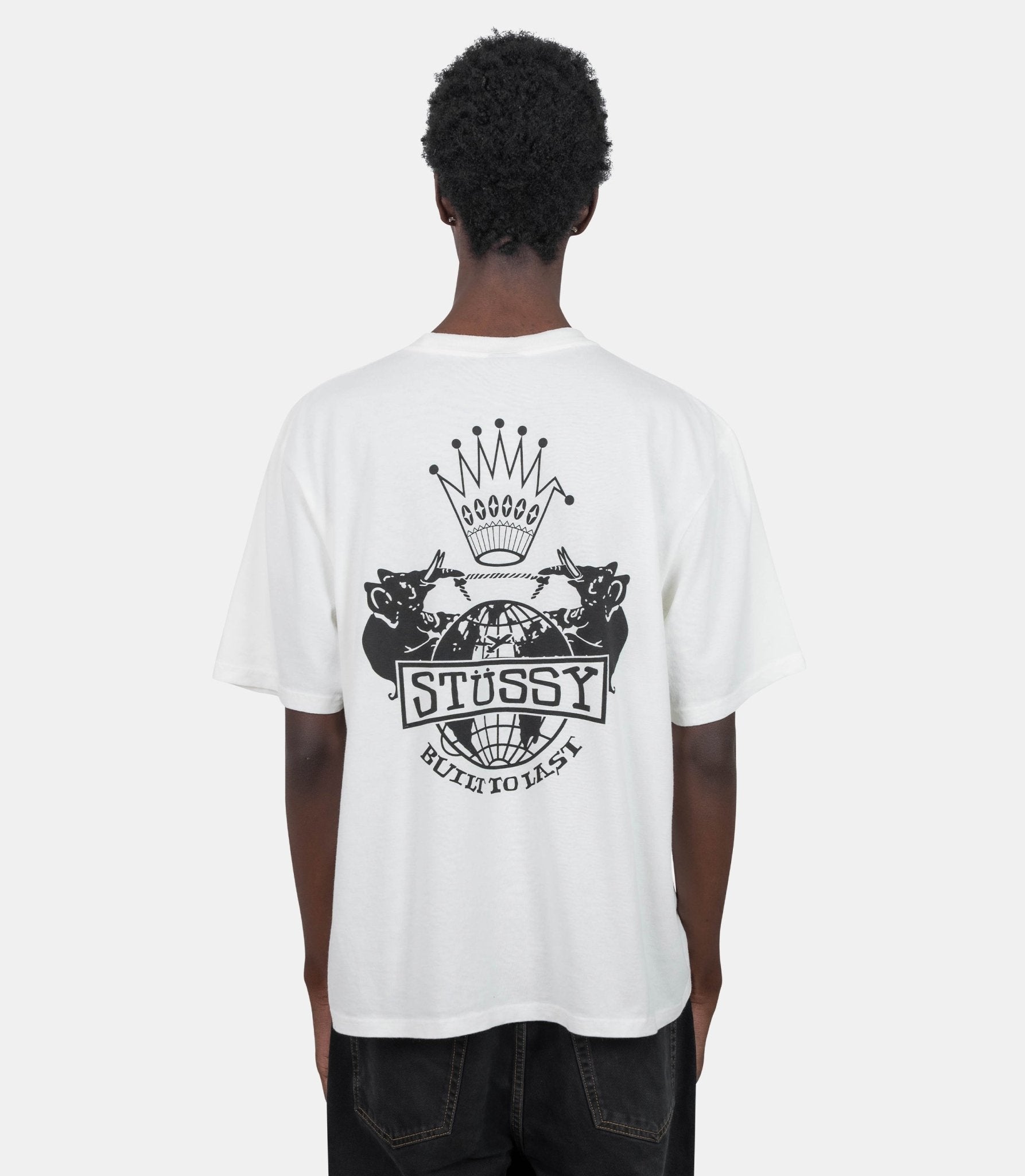 T-shirt built to last pigment dyed - 1905125-1002-S - Stüssy