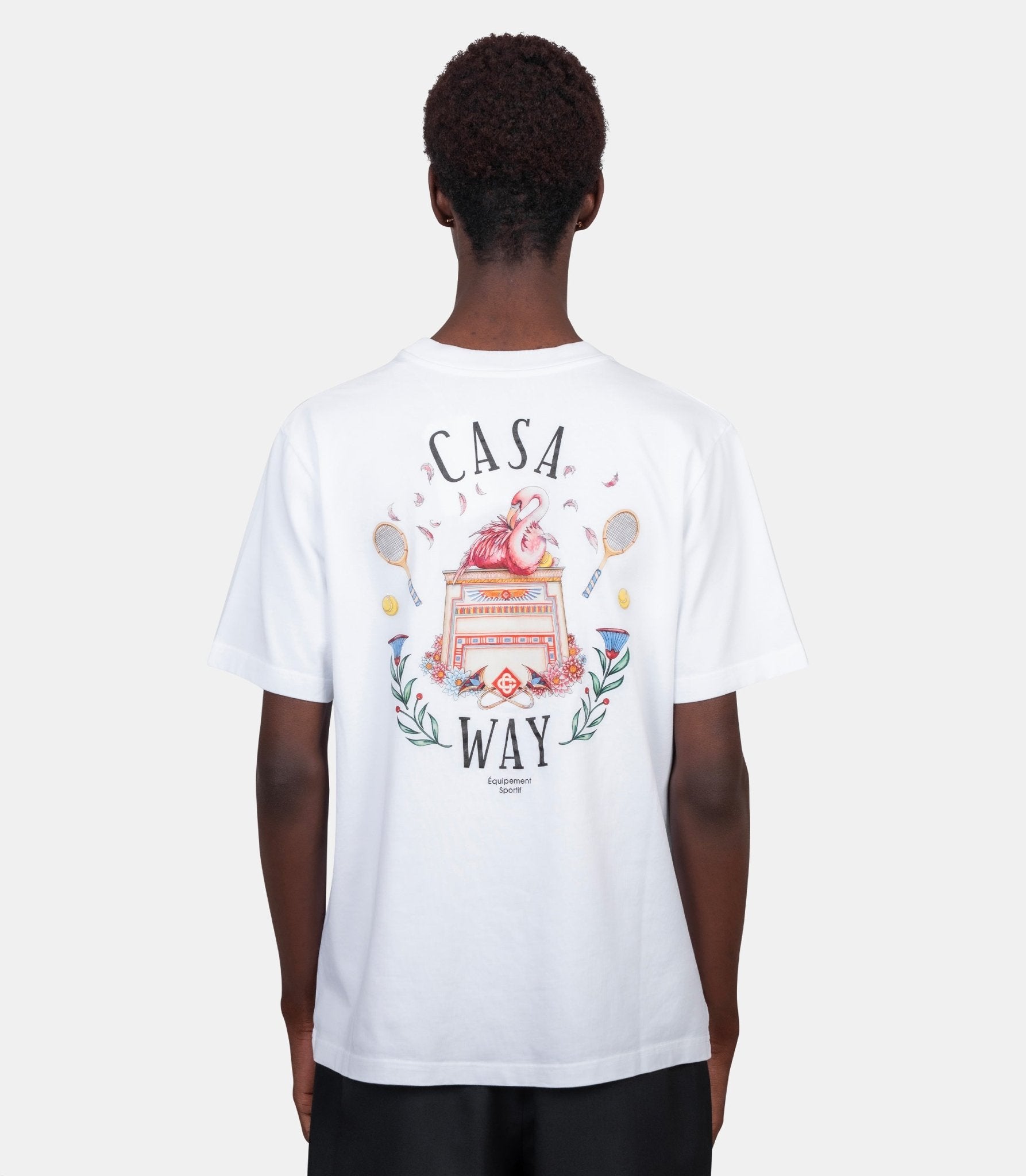 T-shirt casa way - M-PF26-JTS-001-05-S - Casablanca