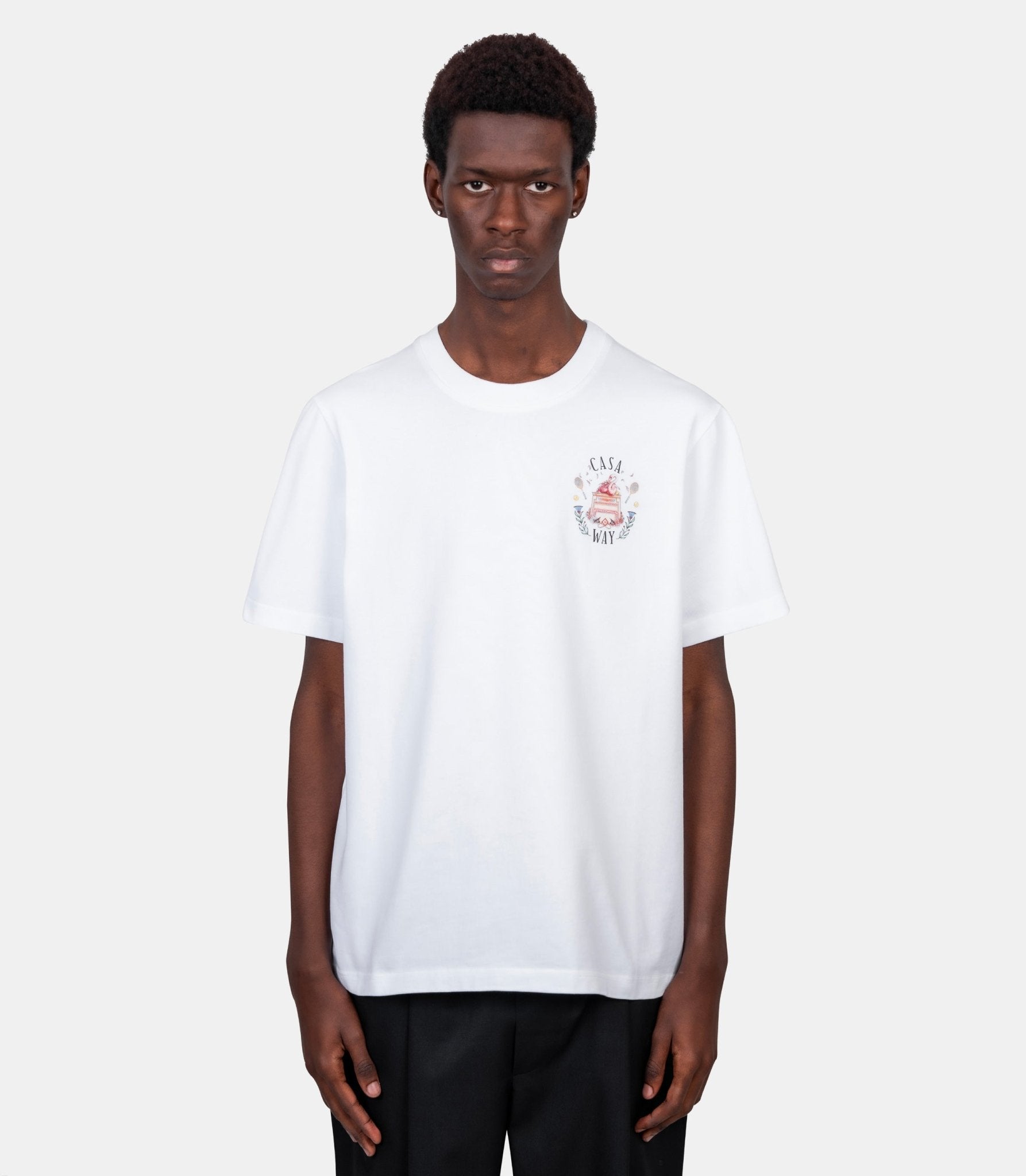 T-shirt casa way - M-PF26-JTS-001-05-S - Casablanca