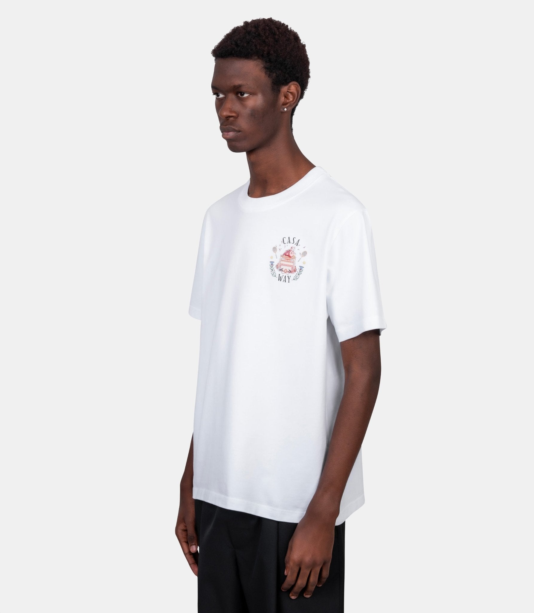 T-shirt casa way - M-PF26-JTS-001-05-S - Casablanca