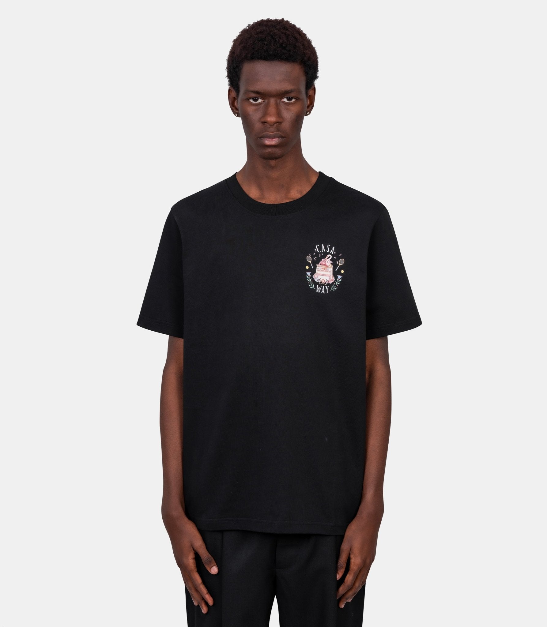 T-shirt casa way - M-PF26-JTS-001-17-S - Casablanca