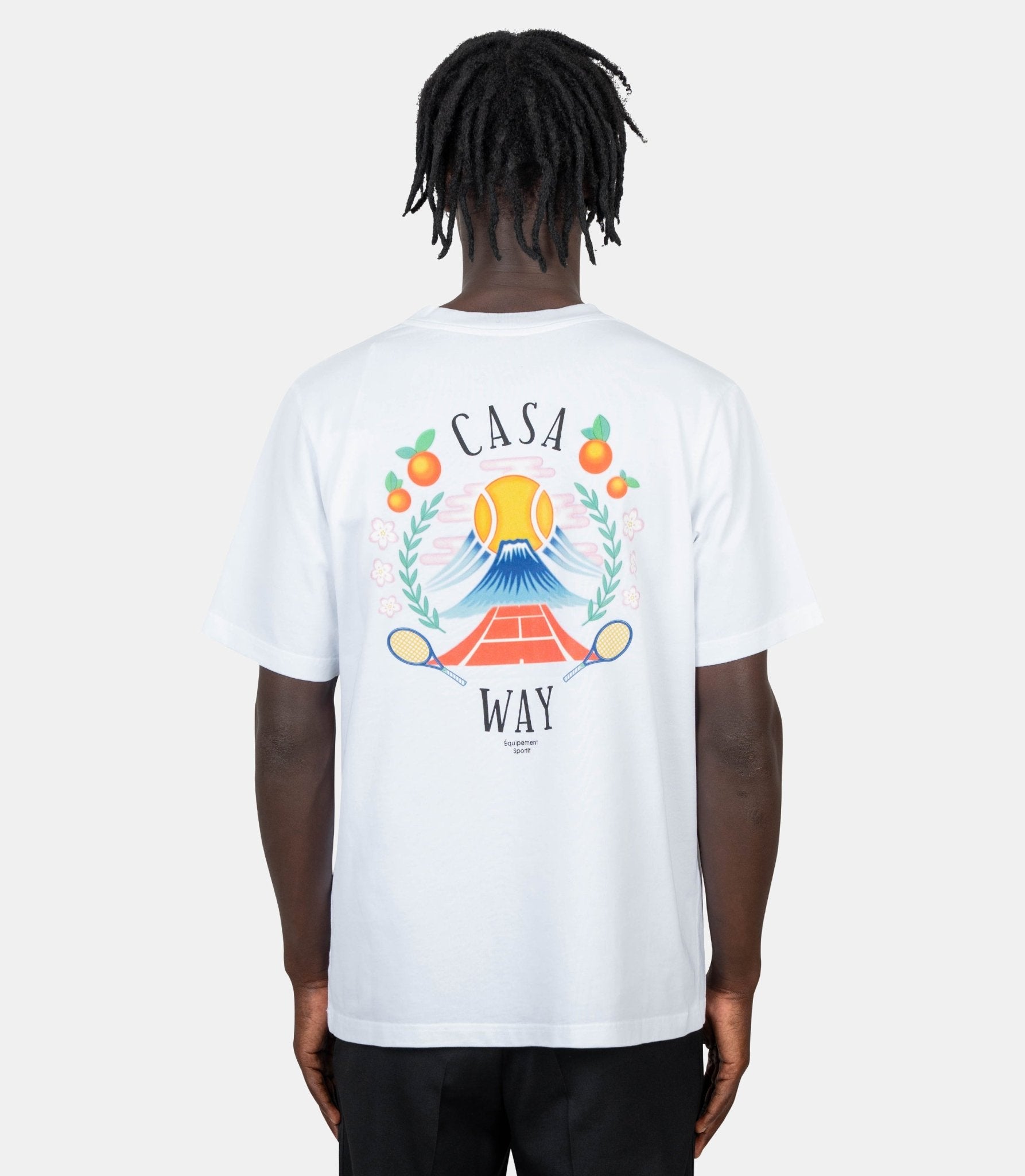 T-shirt casa way mountain - MPF25 - JTS - 001 - 08 - S - Casablanca