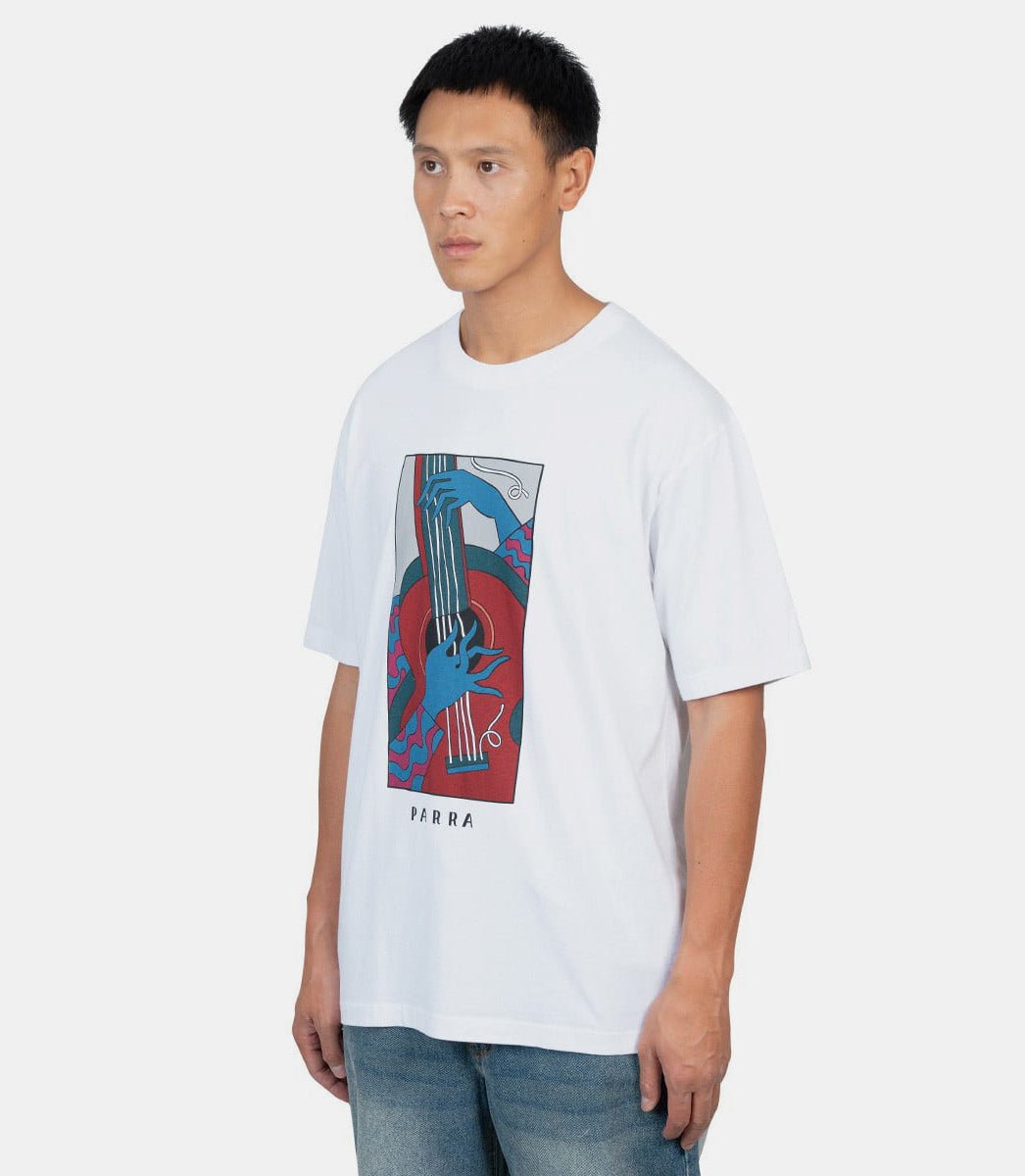 T-shirt cheap strings52306 - WHITE - FW24 - SBy parra
