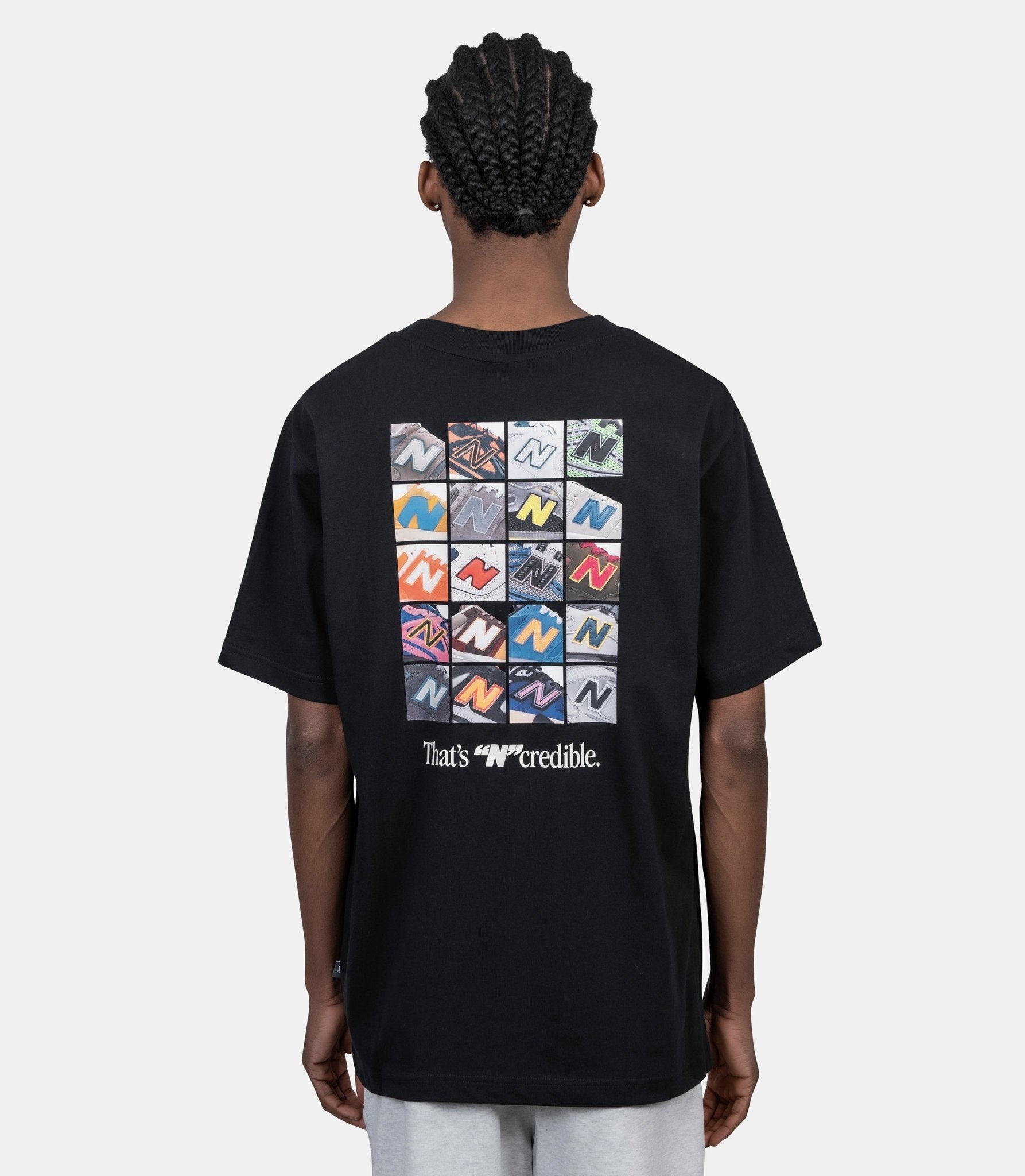 T-shirt collage n - MT6161TQ-BK-S - New balance