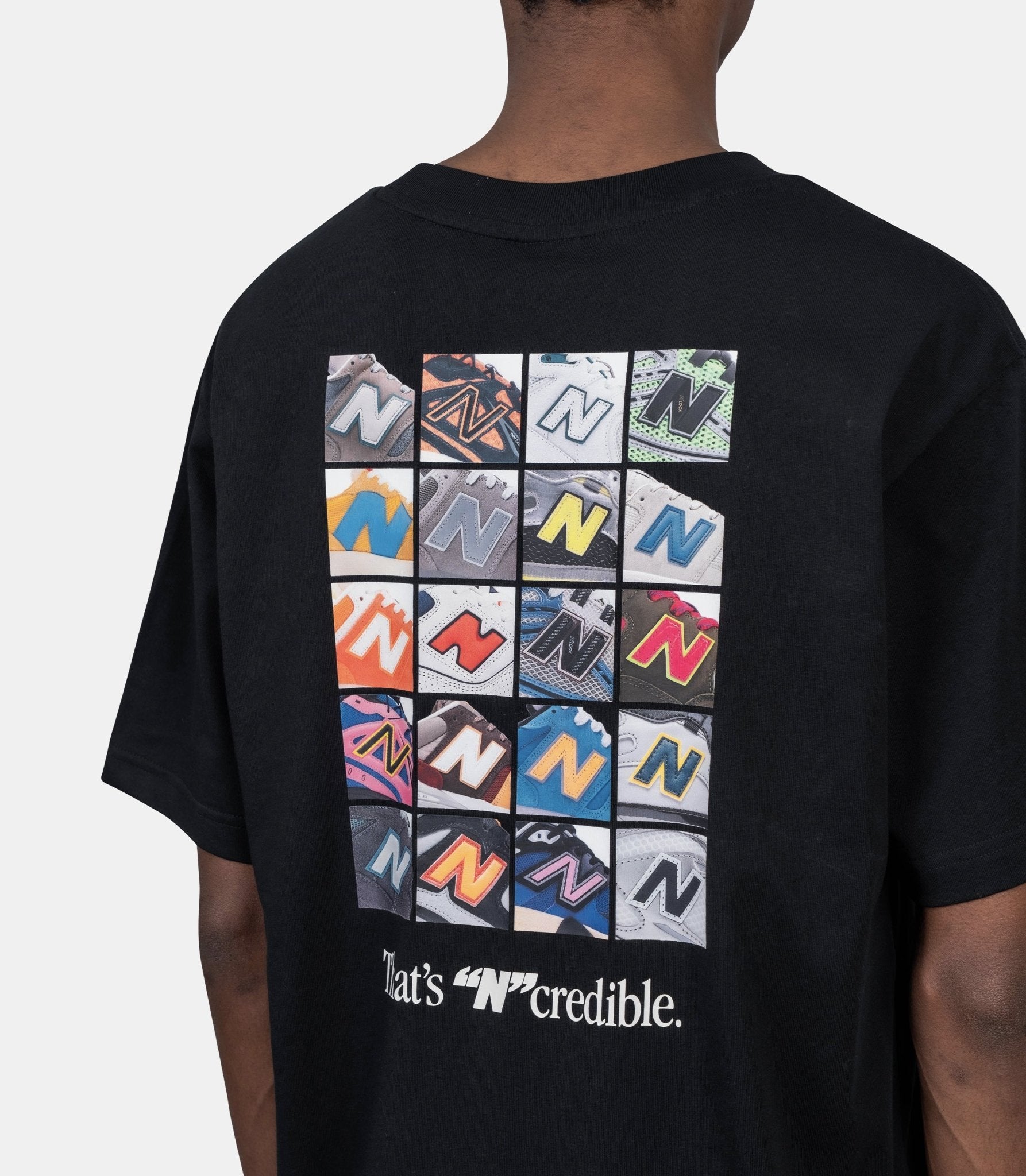 T-shirt collage n - MT6161TQ-BK-S - New balance