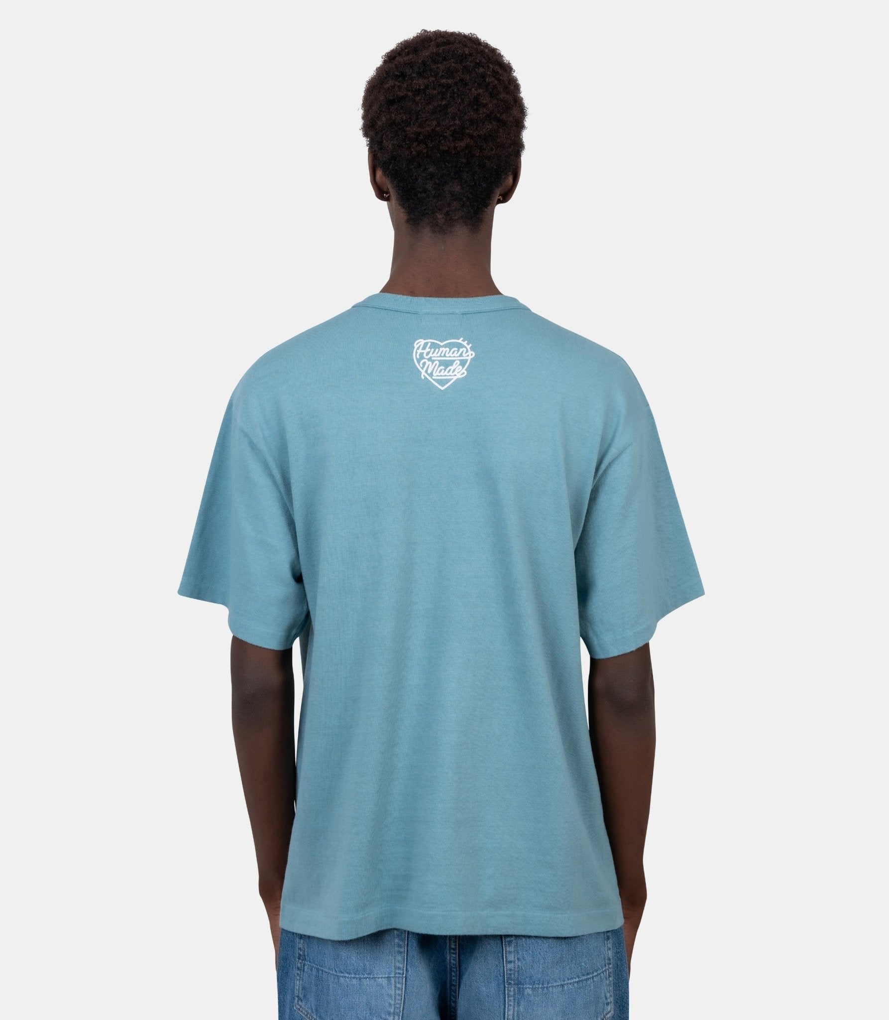 T-shirt coloré - HM31CS045BL-M - Human made