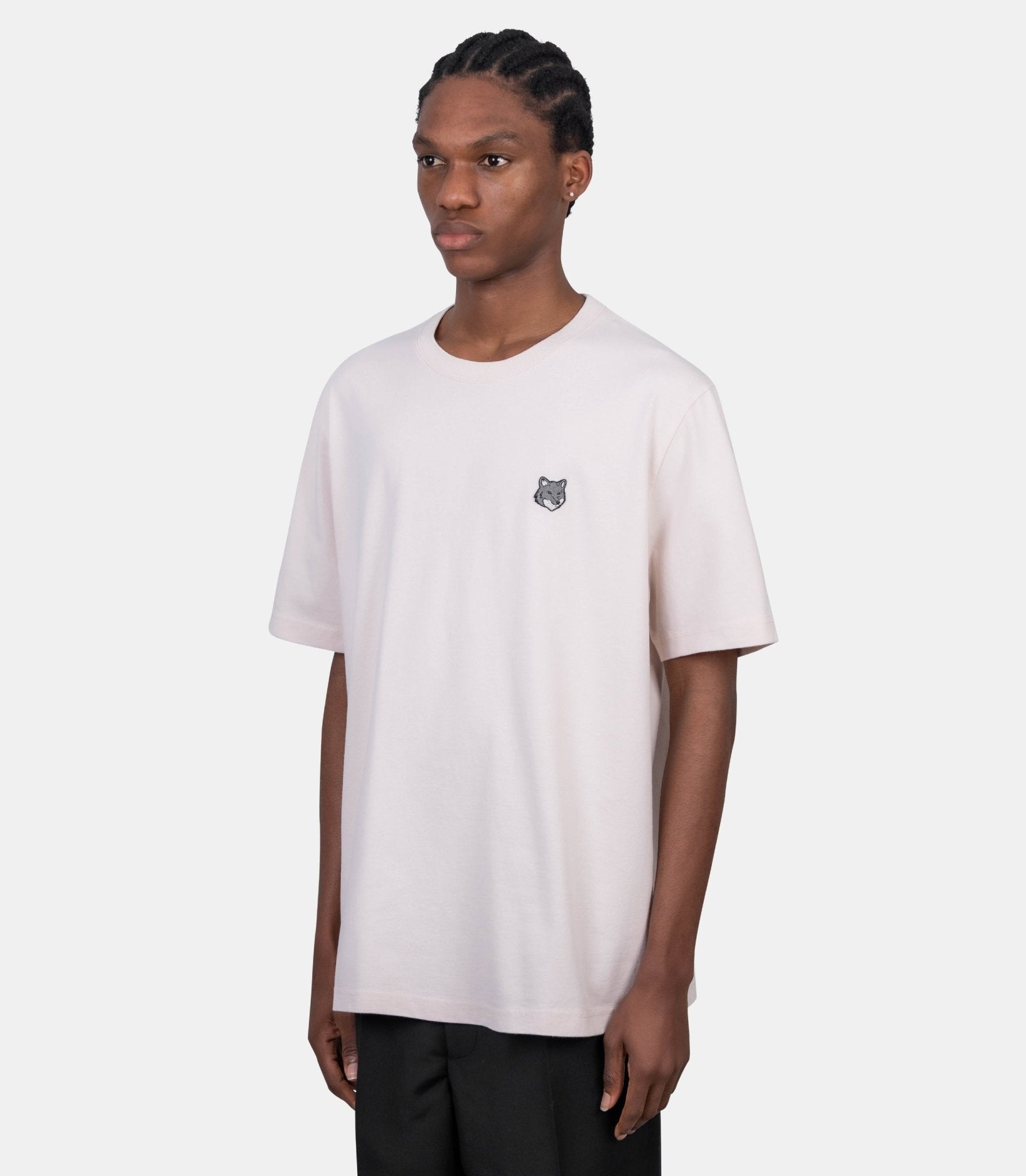 T-shirt confort fox head - PM00108KJ7025-0447-S - Maison kitsuné