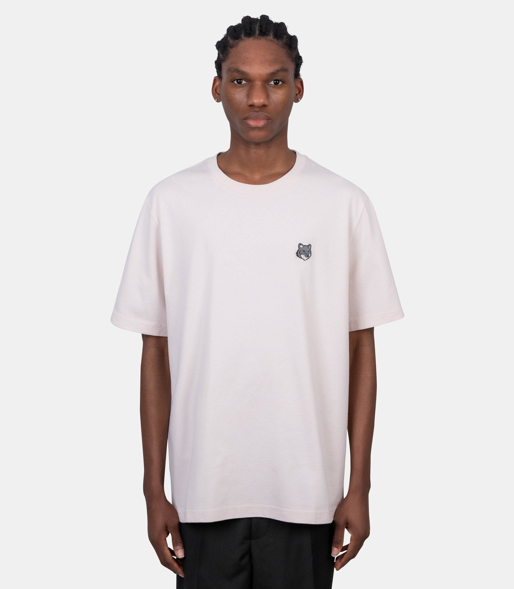 T-shirt confort fox head - PM00108KJ7025-0447-S - Maison kitsuné