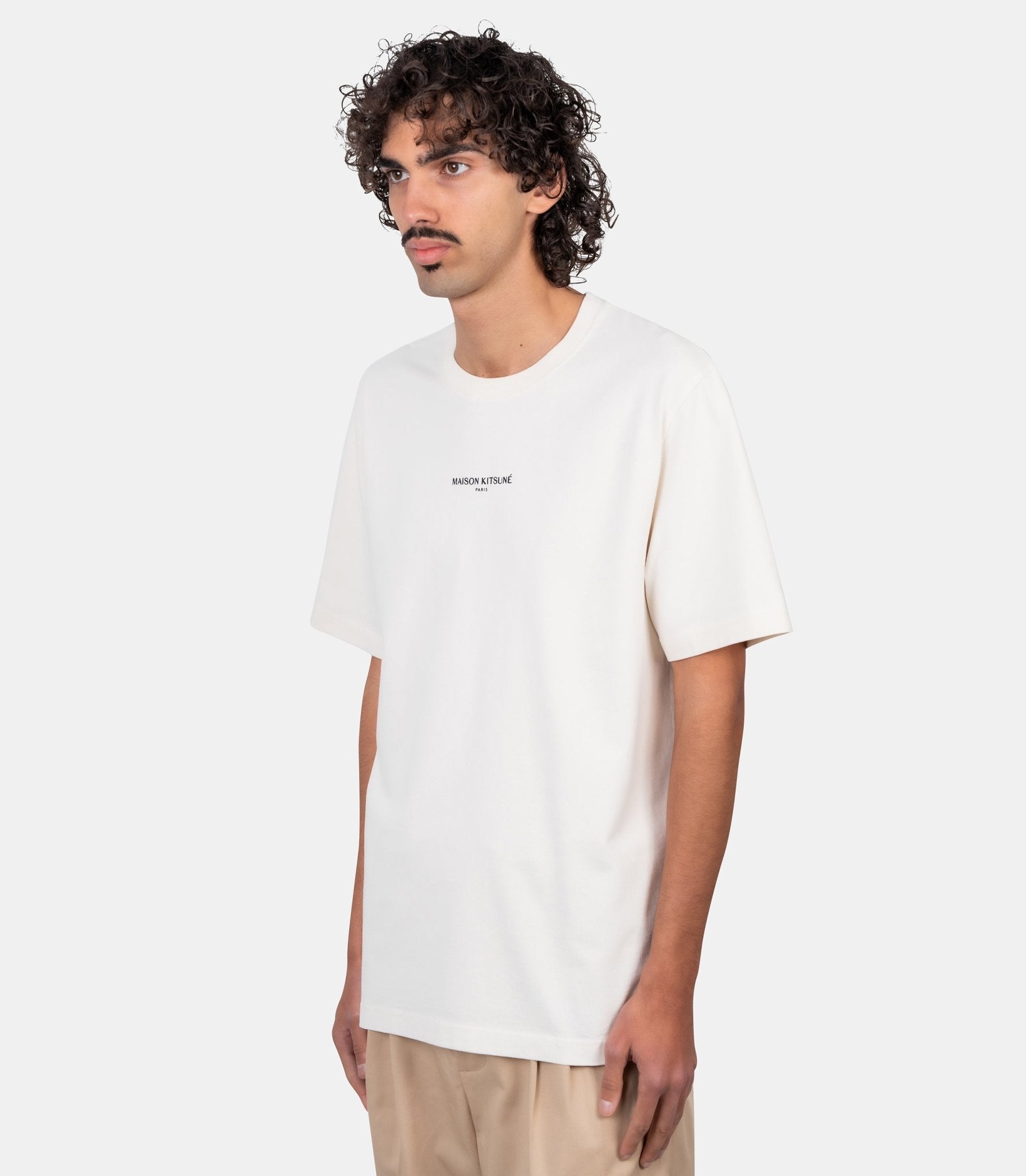 T-shirt confort paris - QM00100KJ7025-0063-S - Maison kitsuné