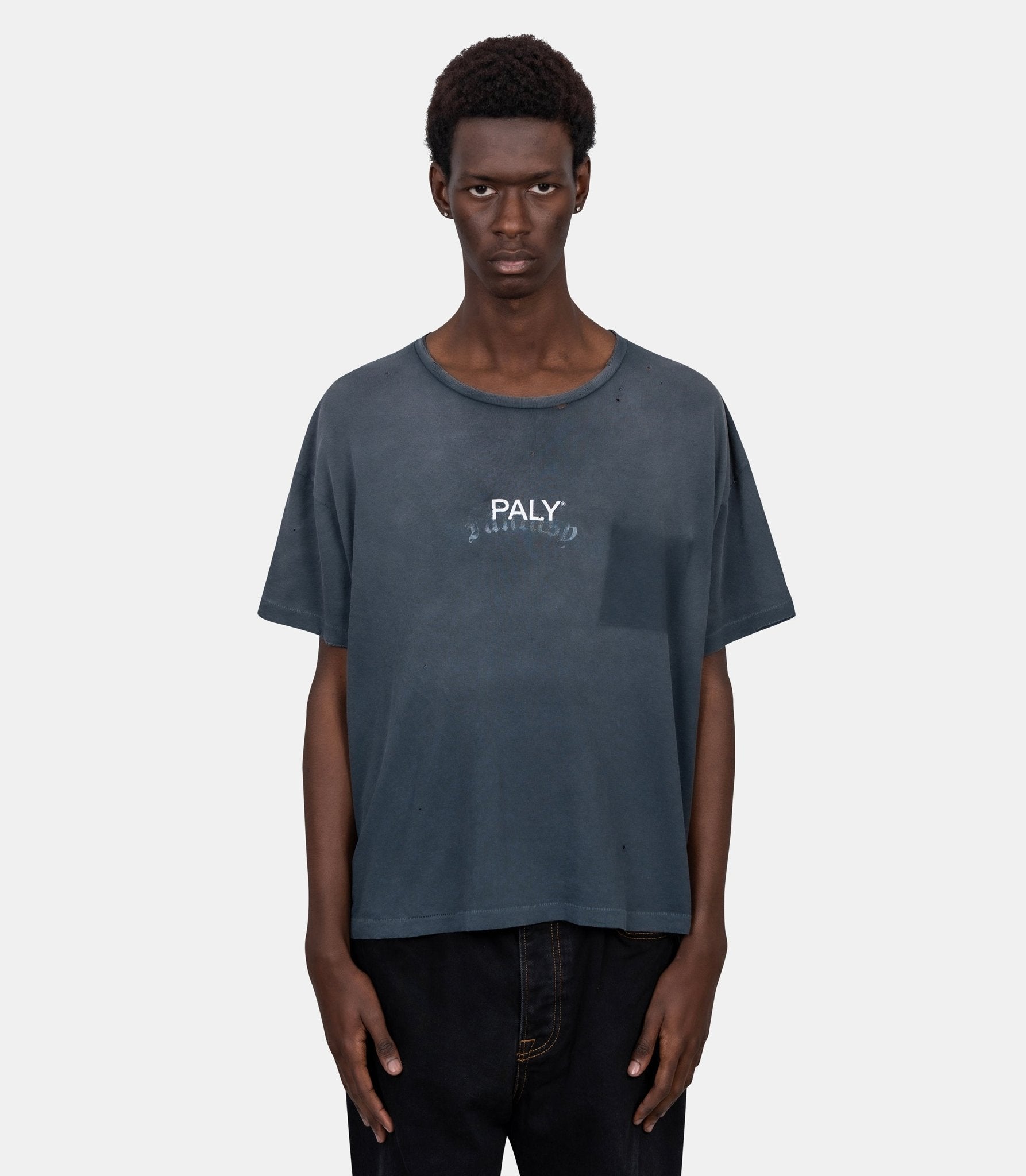T-shirt core logo - 2U010Q1010VBK-S - Paly hollywood